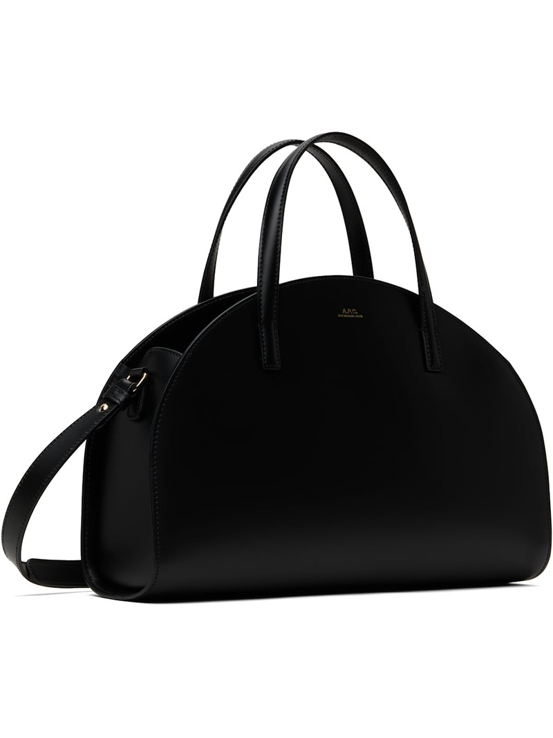 A.P.C. Black Demi-Lune Tote outlook