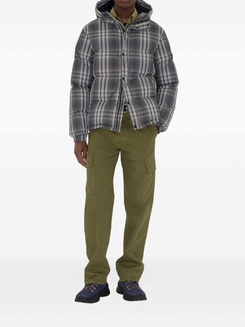 Burberry check puffer jacket outlook