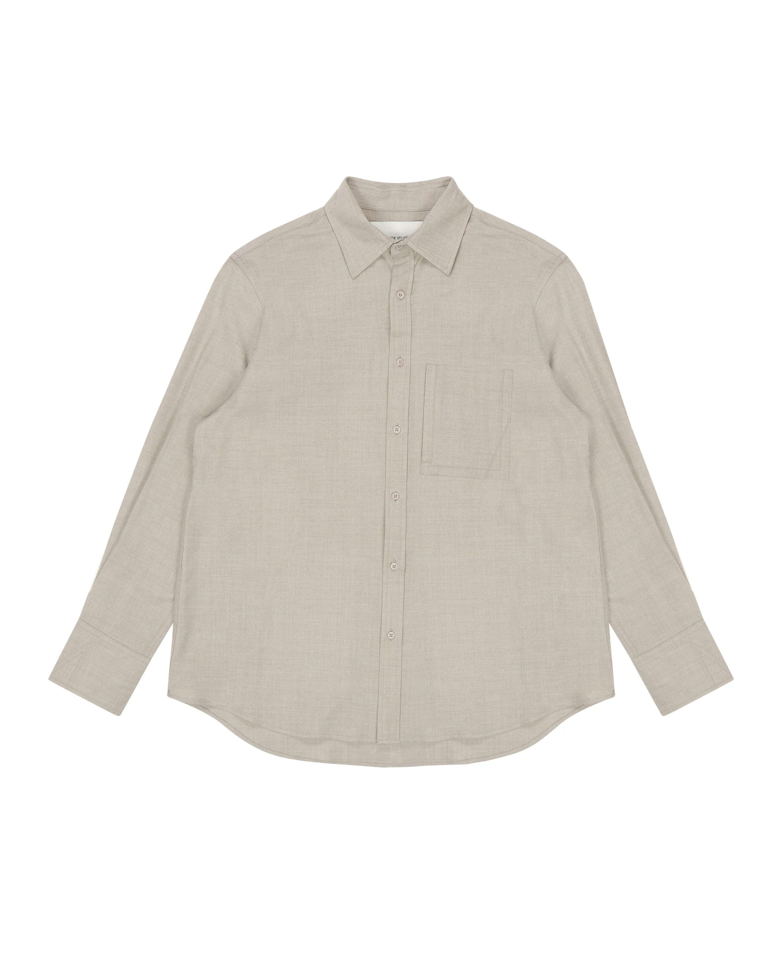 CLASSIC SHIRT WARM GRAY - 1