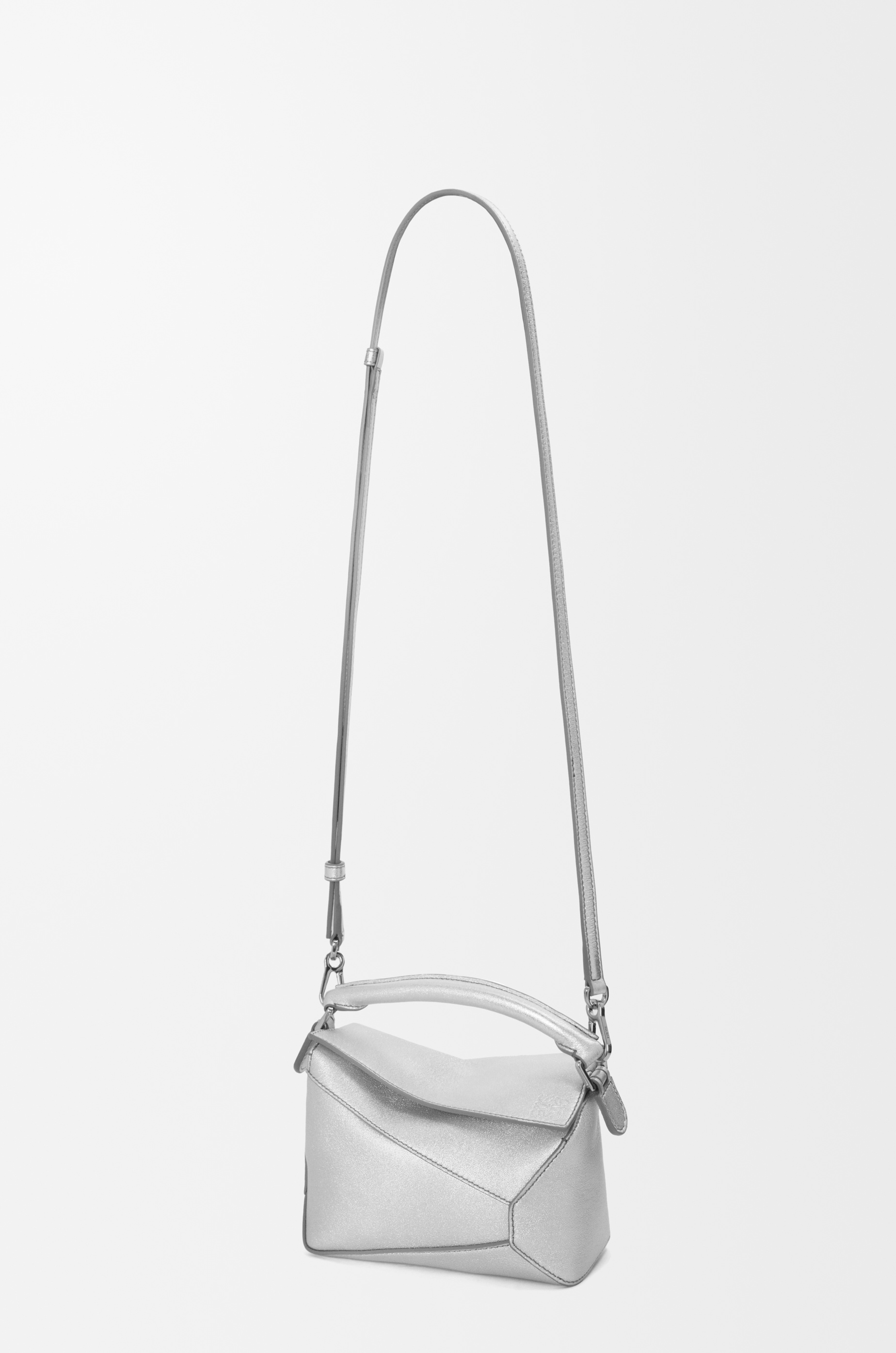 Mini Puzzle bag in laminated lambskin - 7