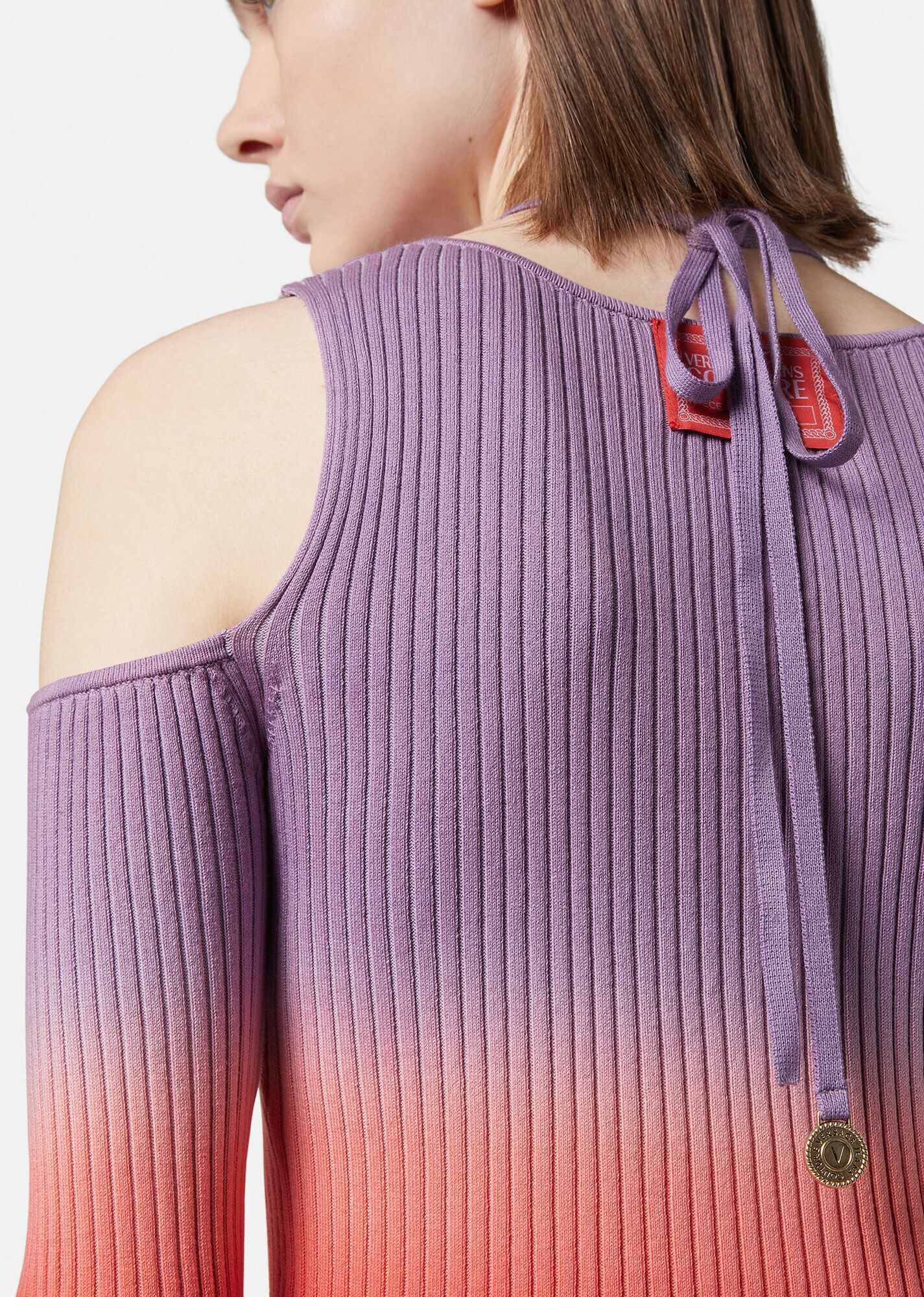 Tie Dye Cut-out Jumper - 5