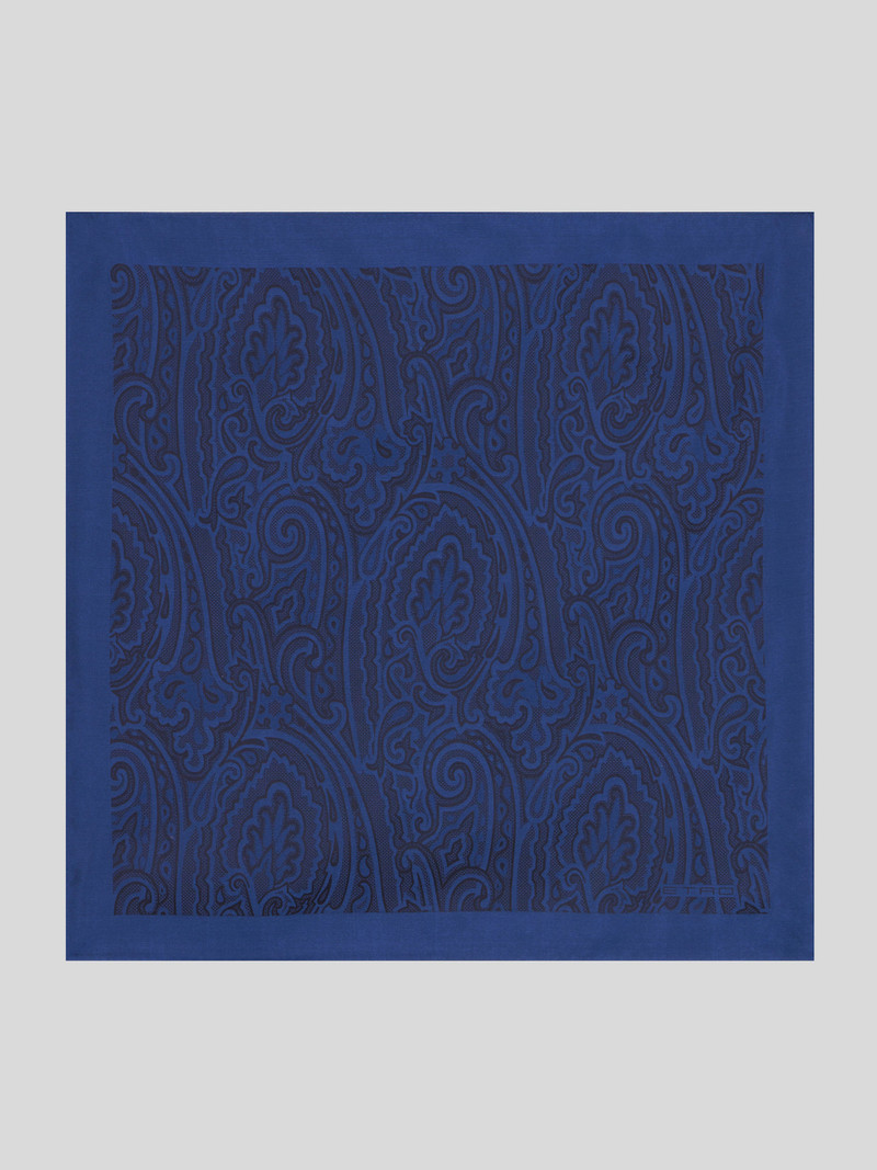 JACQUARD SILK POCKET SQUARE 1