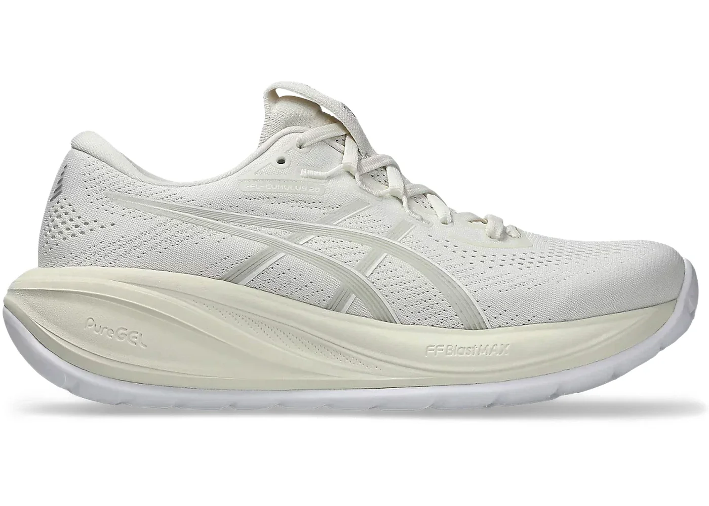 ASICS Gel-Cumulus 28 Cream Glacier Grey (Women's) - 1