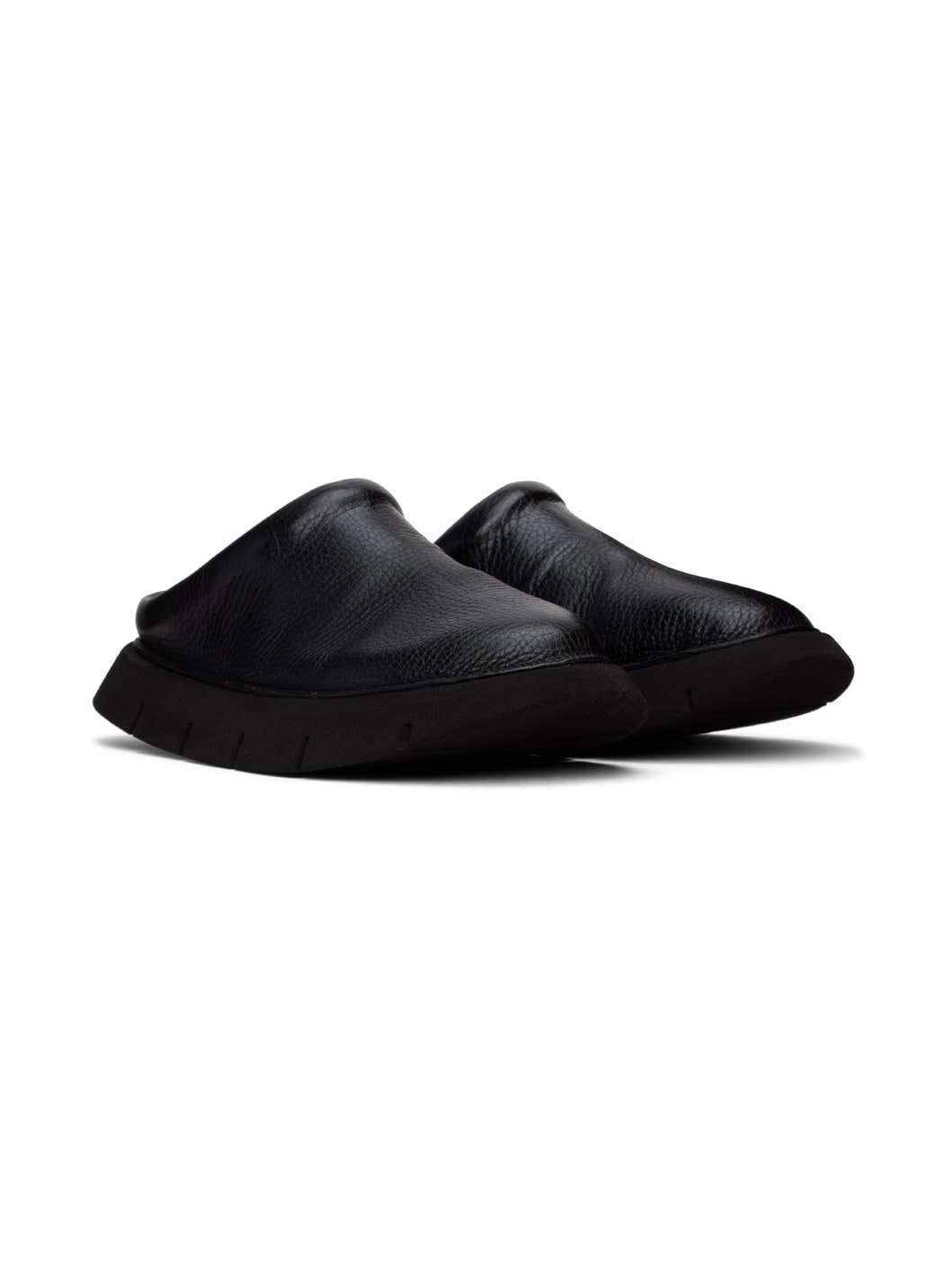 Black Intagliata Loafers - 4