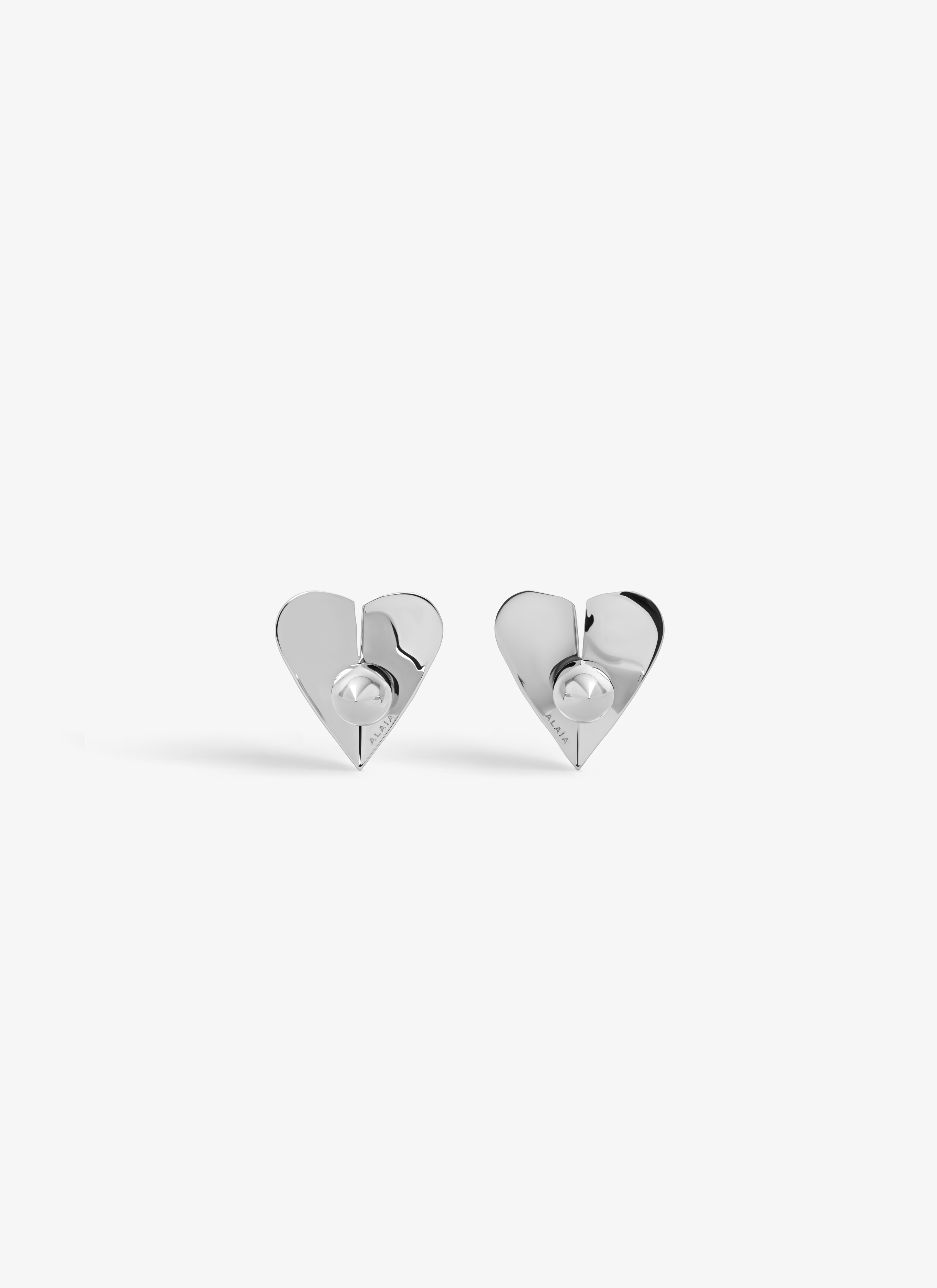 LE CŒUR MINI TORN EARRINGS - 3