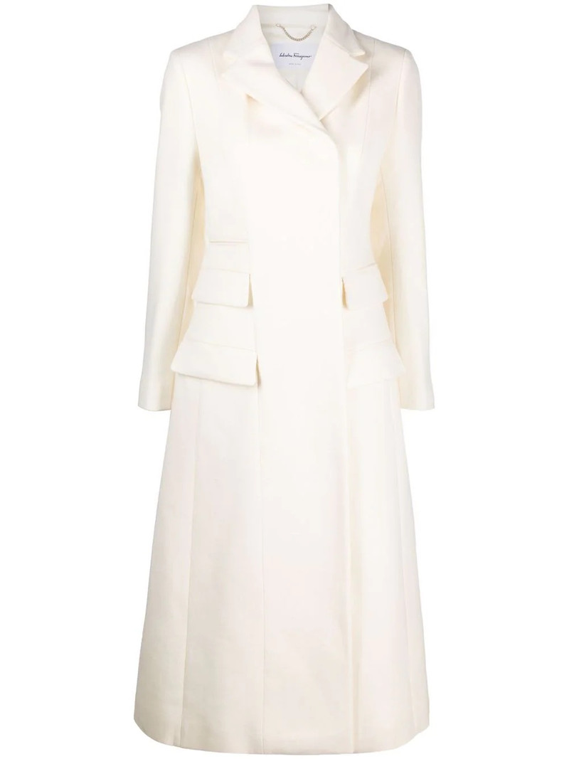 double breasted long coat 1