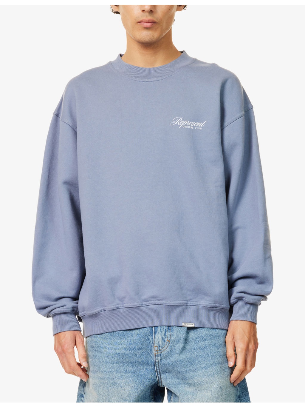 Owners Club Scrip Logo-Print Cotton Sweatshirt - 3