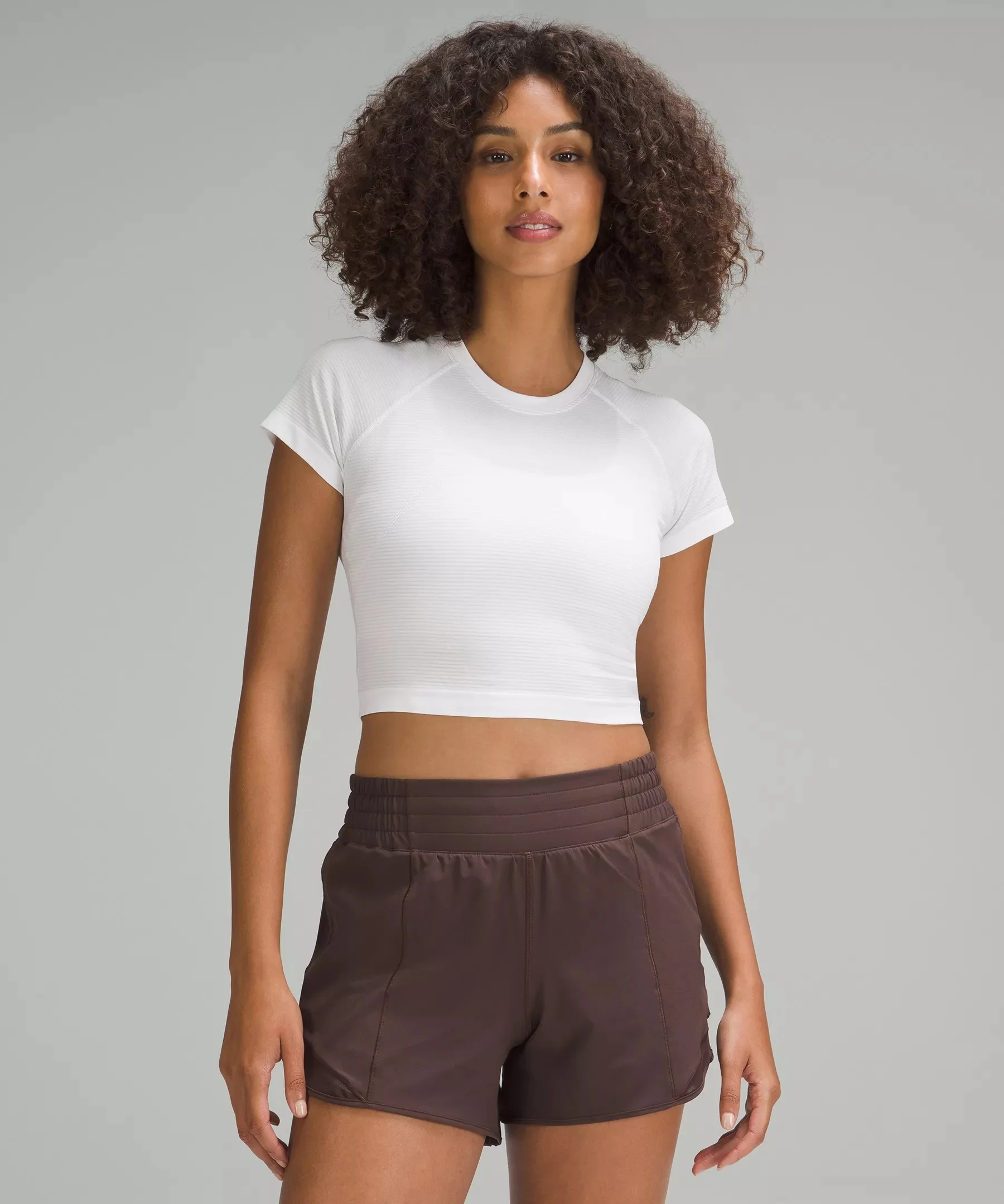 Swiftly Tech Cropped Short-Sleeve Shirt 2.0 - 1