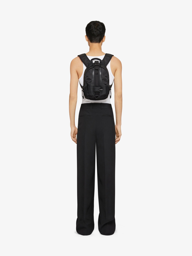 Givenchy SMALL G-TRAIL BACKPACK IN NYLON AND LEATHER outlook