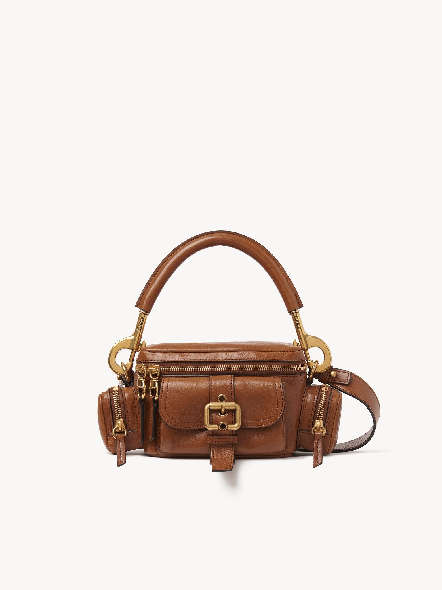 SMALL CAMERA BAG IN SOFT LEATHER - 1
