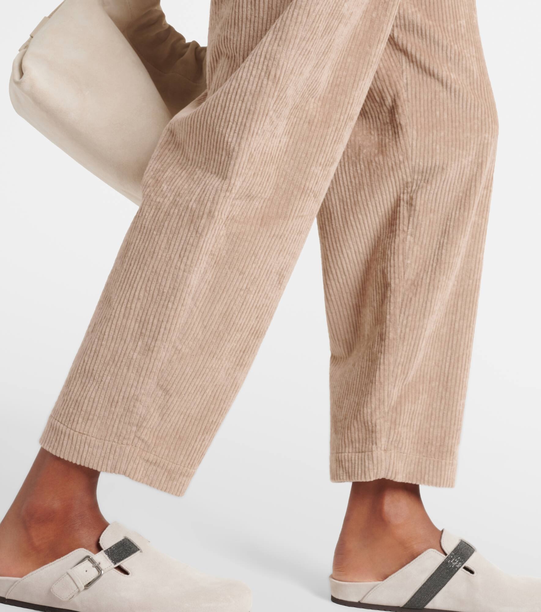 Pleated straight pants - 5