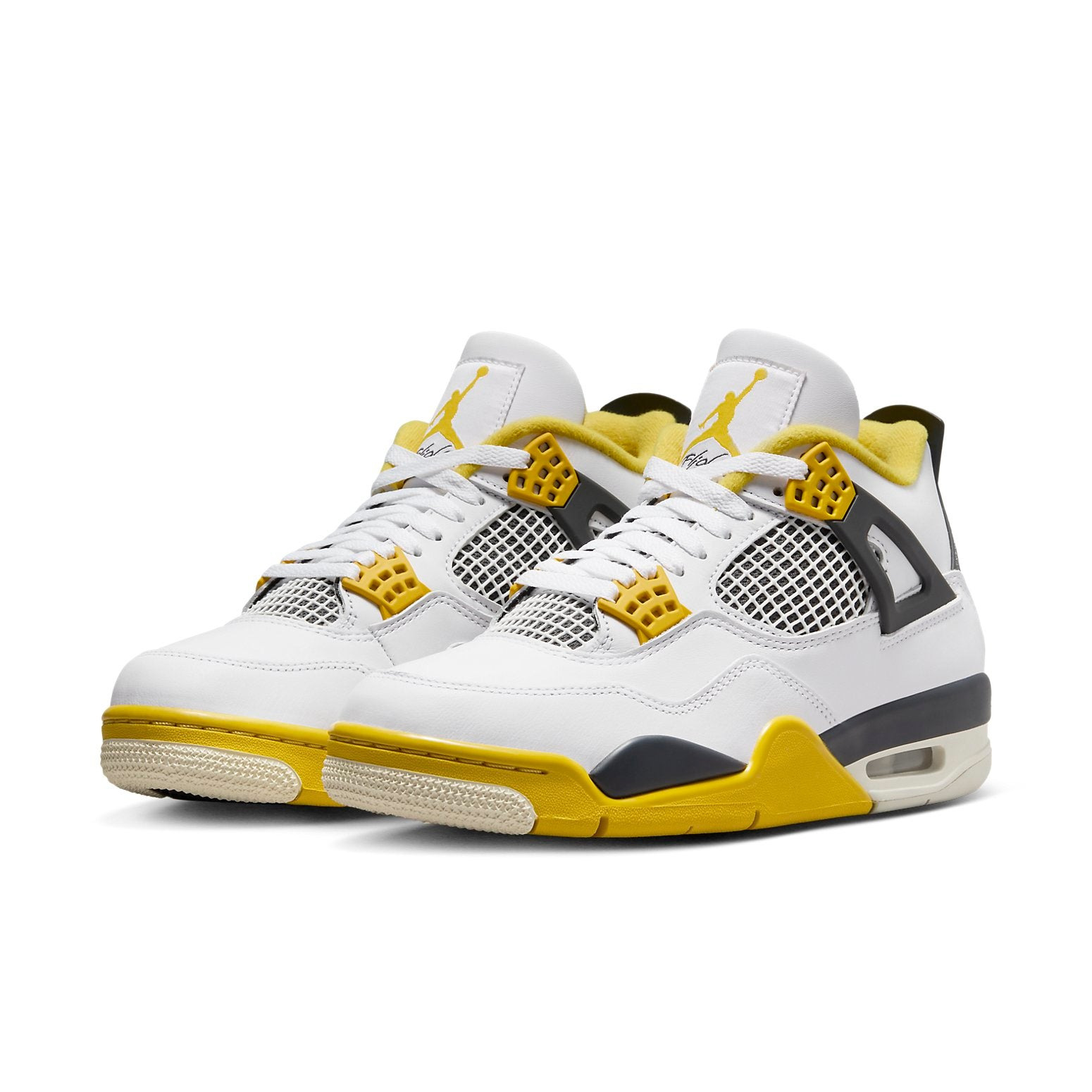 (WMNS) Air Jordan 4 Retro 'Vivid Sulfur' AQ9129-101 - 2