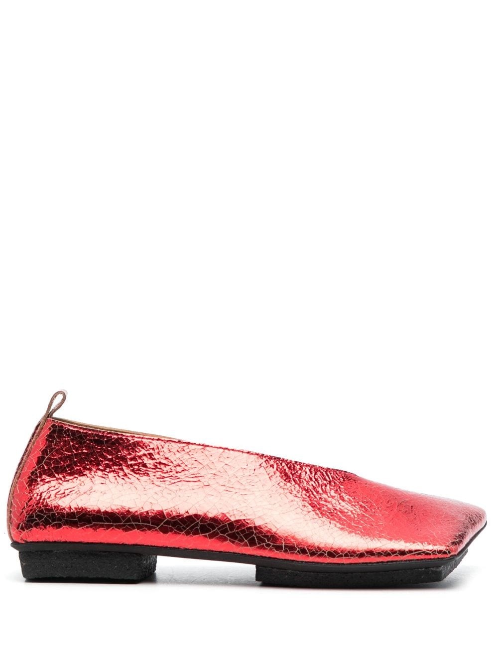 UMA WANG 15mm square-toe ballerina shoes | REVERSIBLE