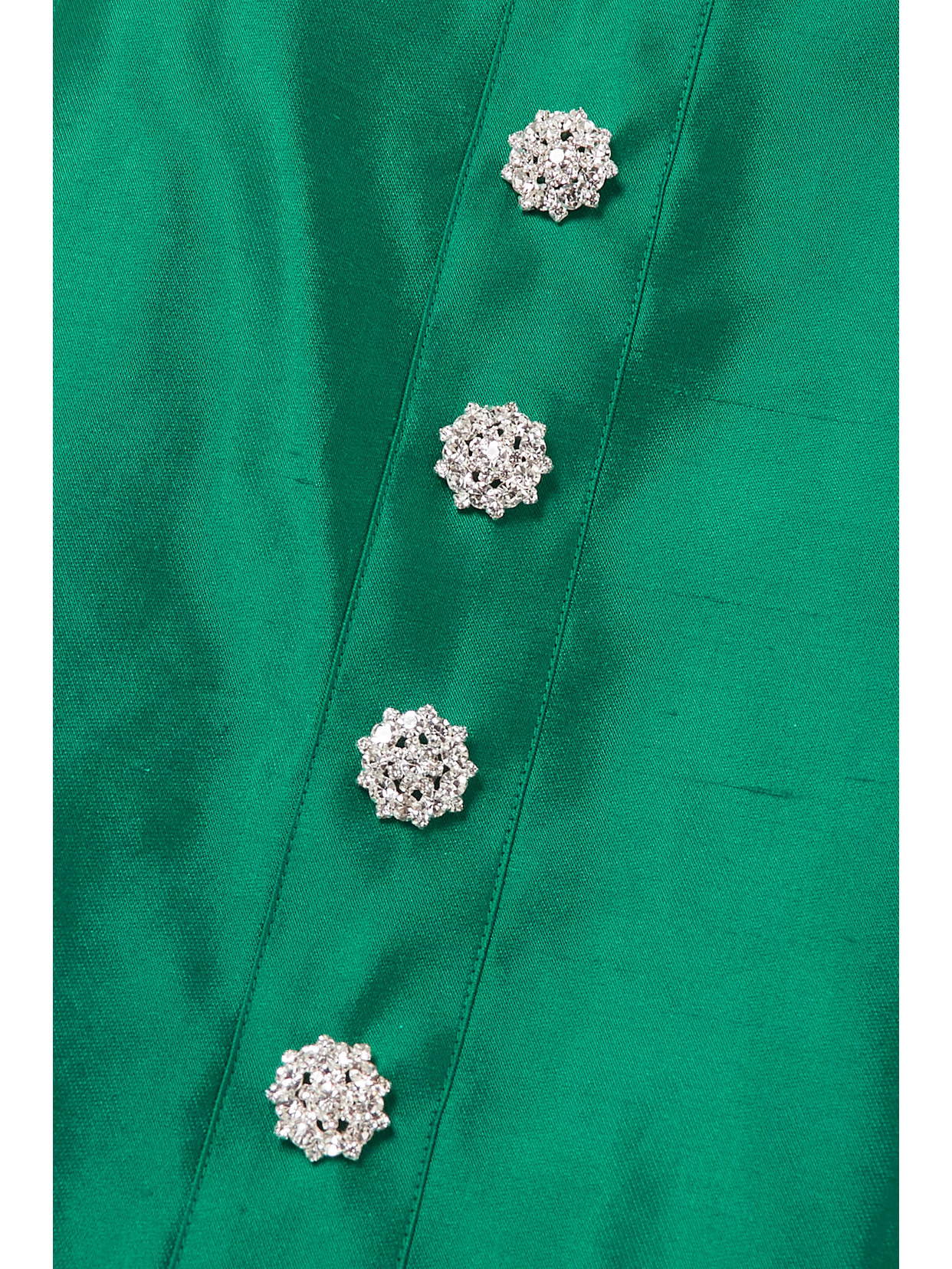 Crystal-embellished Mikado-silk Gown - 4