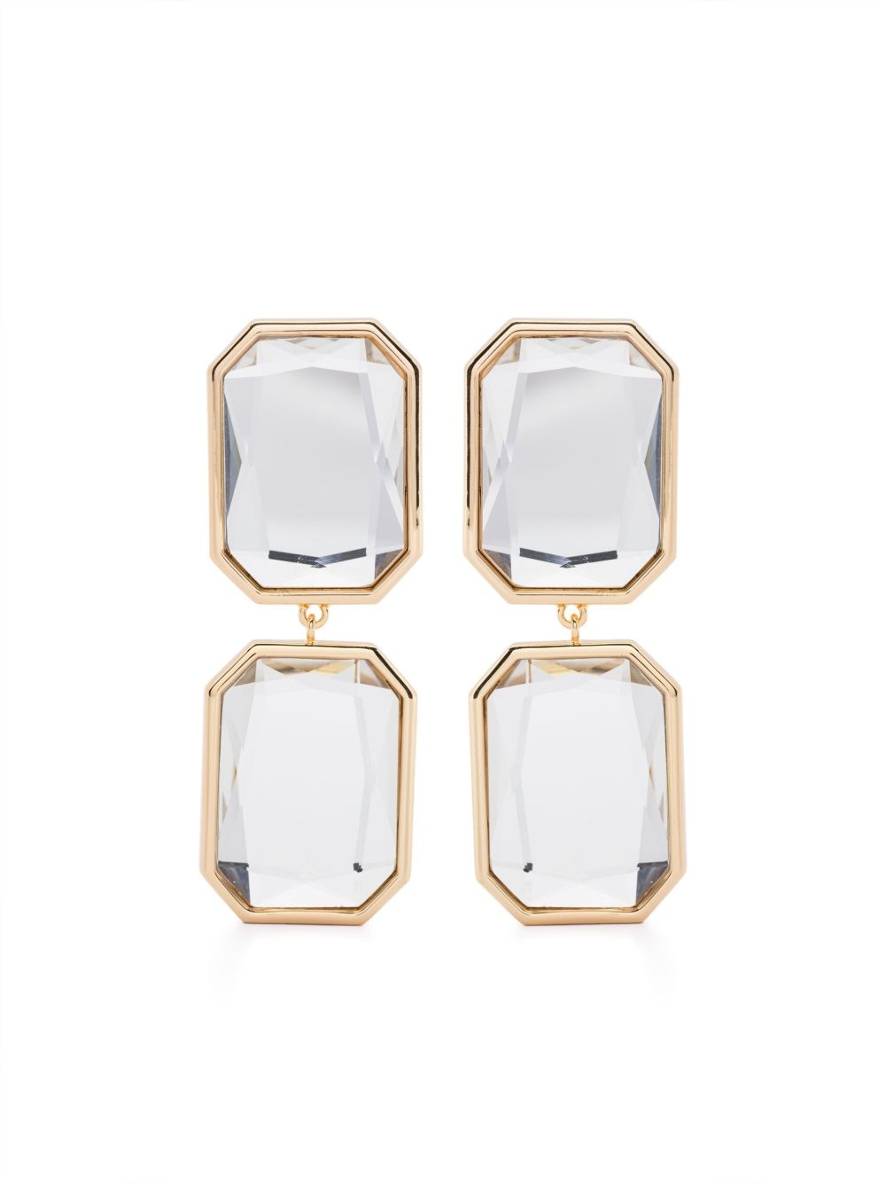 Crystal Tiered earrings - 1