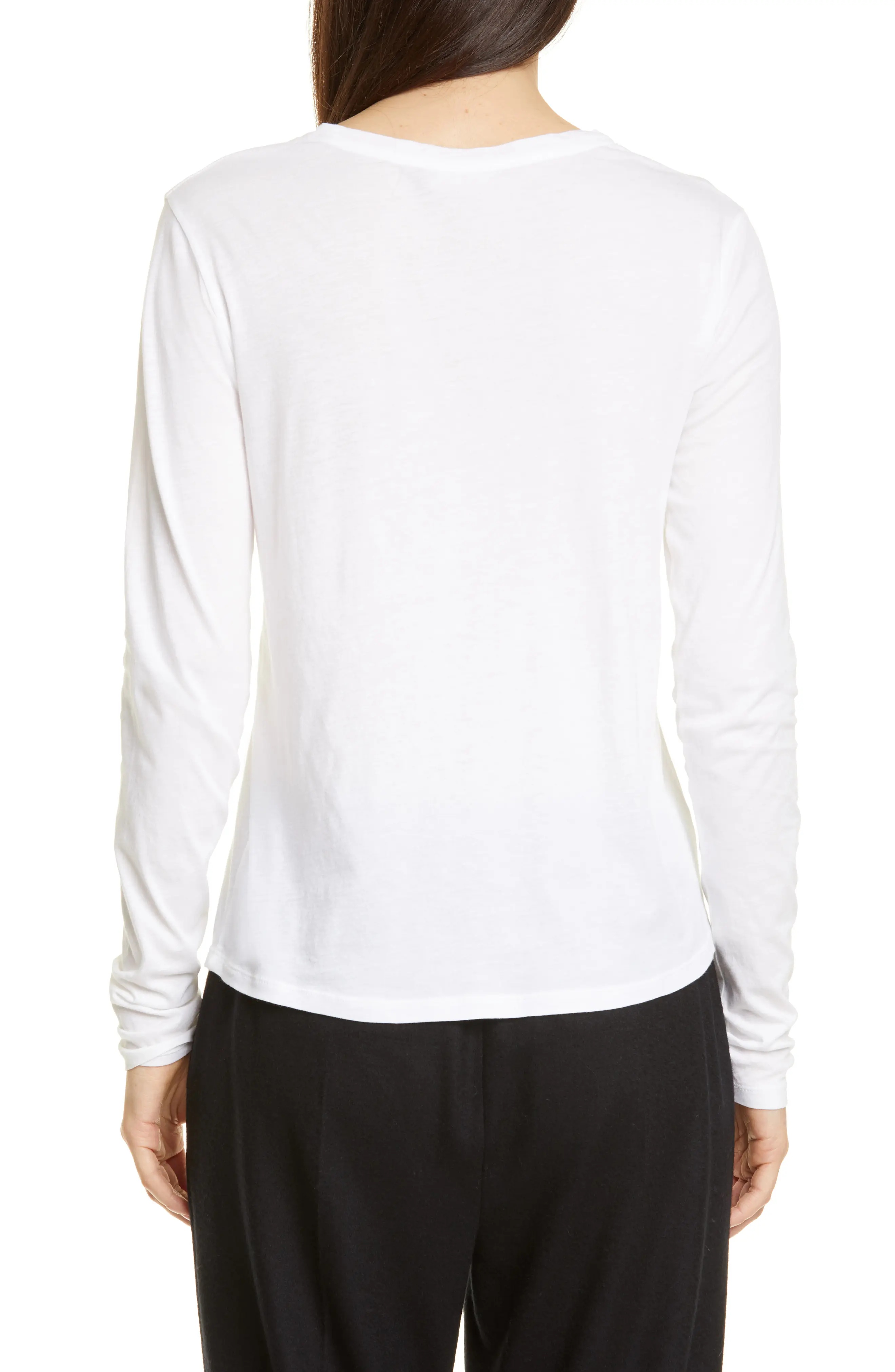 Essential Long Sleeve Crewneck Tee - 2