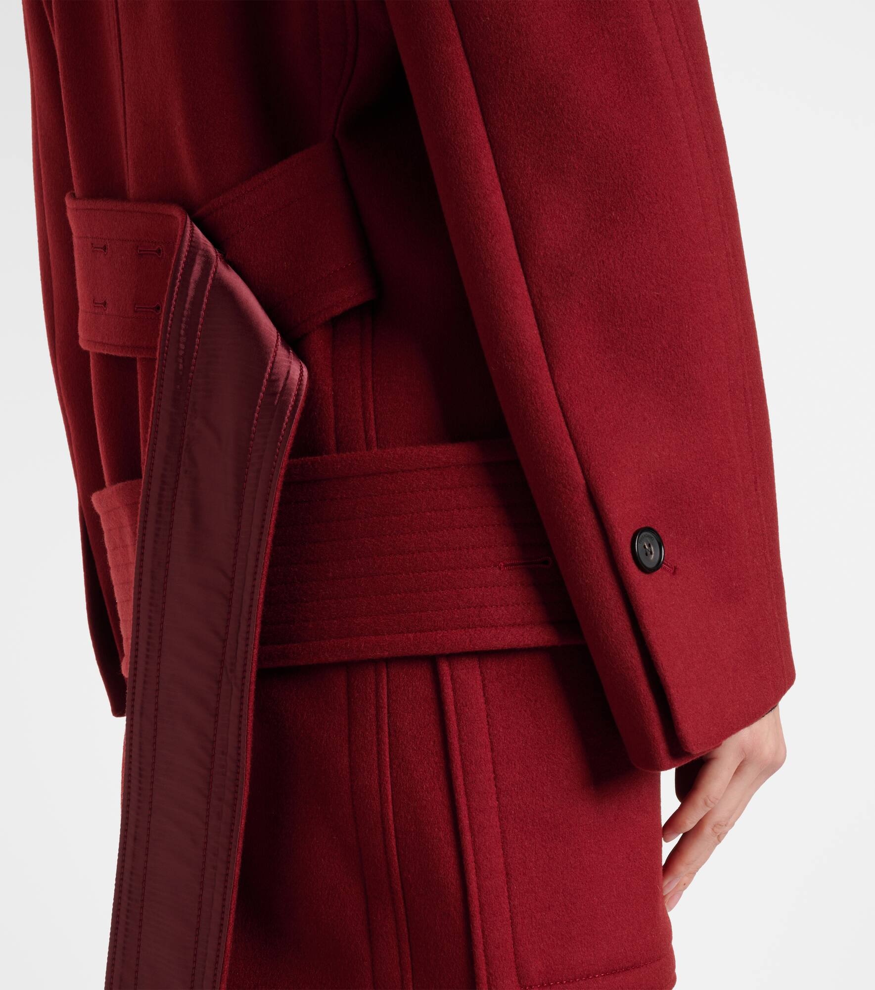 Wool and cashmere coat - 6
