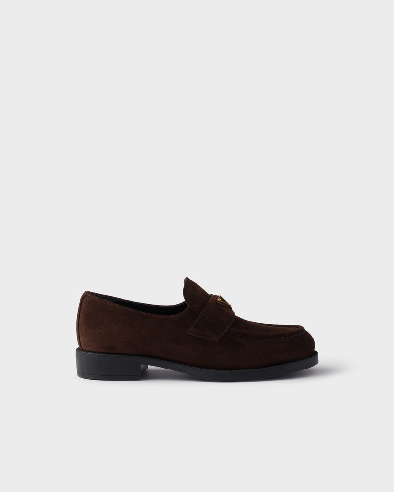 Prada Suede loafers outlook