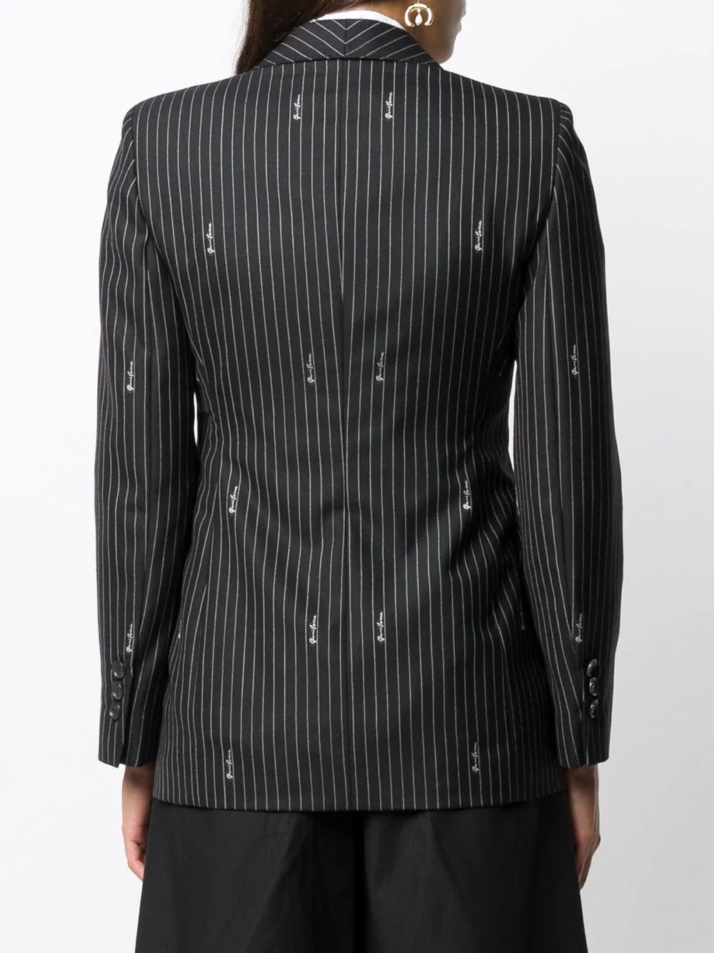 GV Signature pinstripe blazer - 4