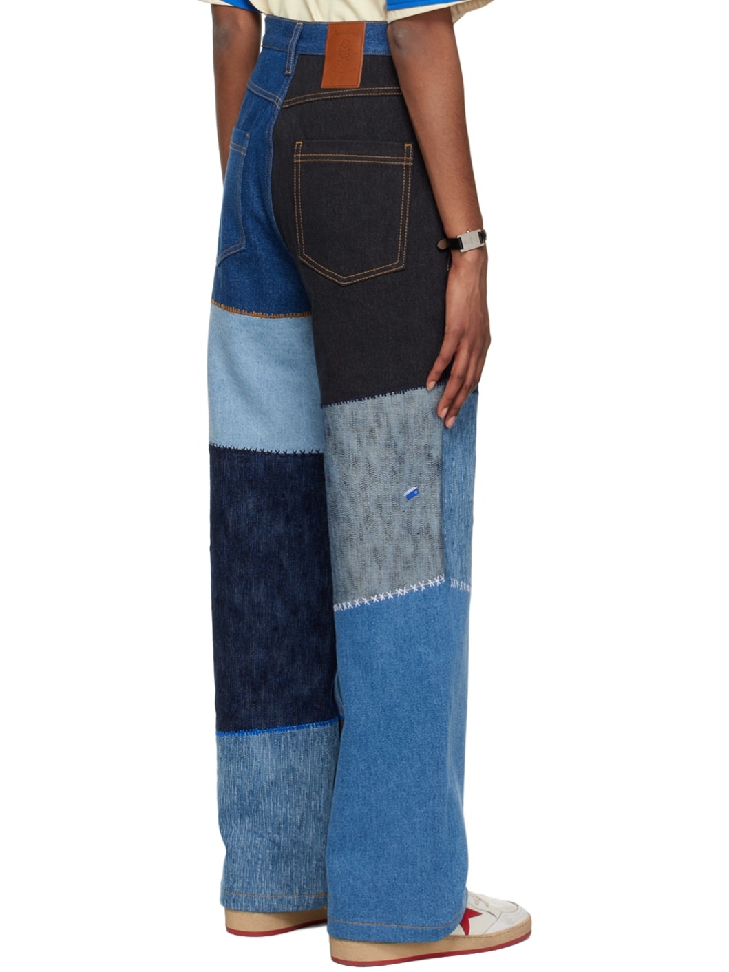 ADER error Blue Edisav Jeans | ssense | REVERSIBLE