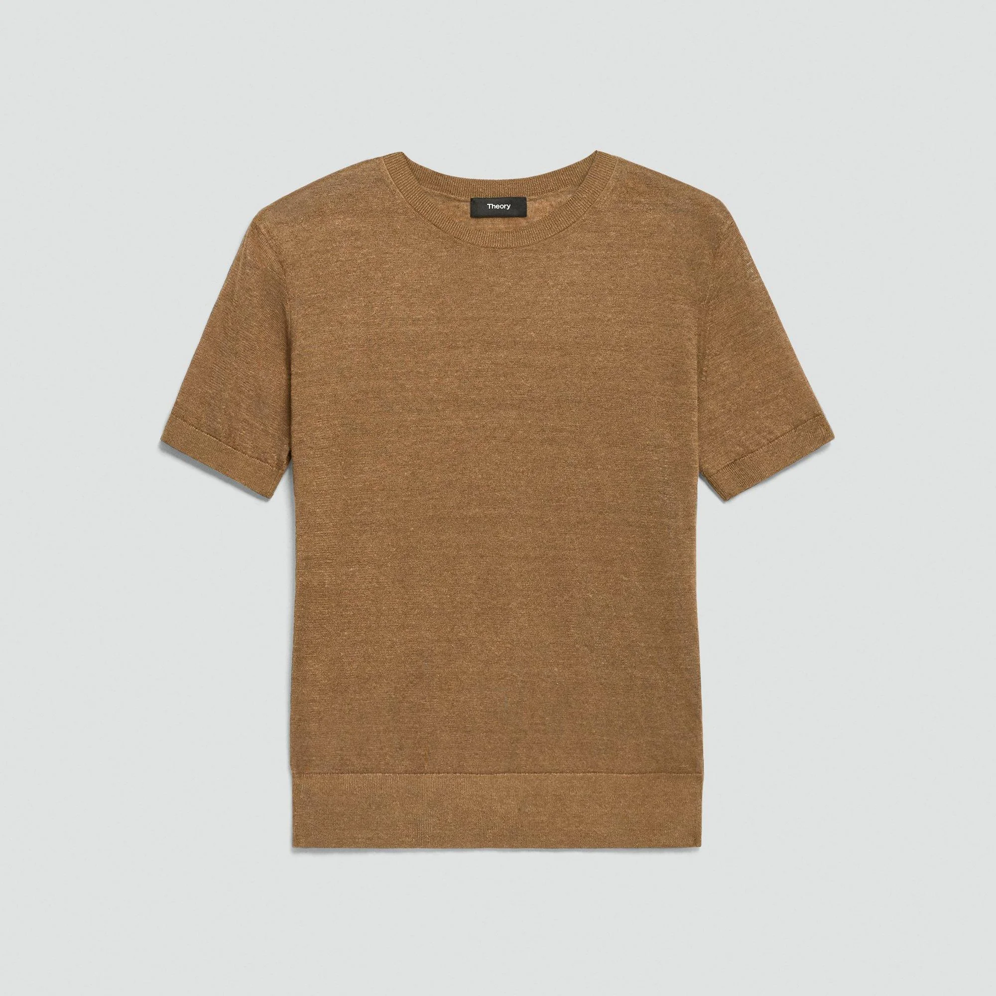 Sweater Tee in Linen Knit - 1