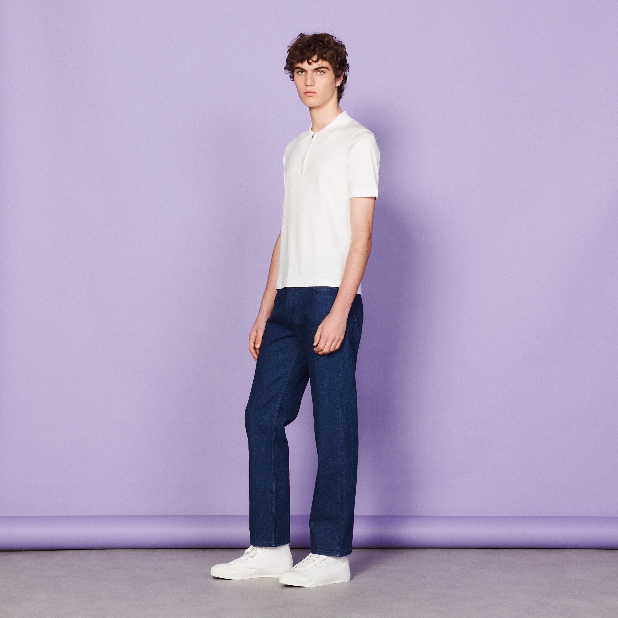 Knitted polo shirt - 4