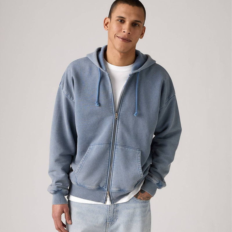 Levi's GRUNGE WASH ARCATA LINED FULL ZIP SWEATSHIRT outlook