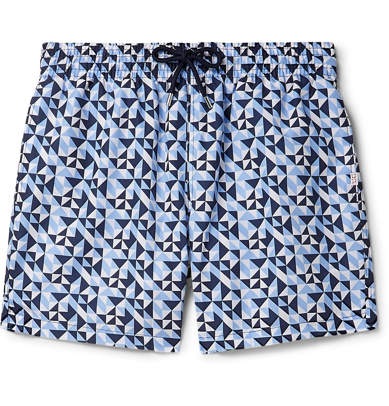 Tropez 8 Slim-Fit Mid-Length Printed Swim Shorts - 1