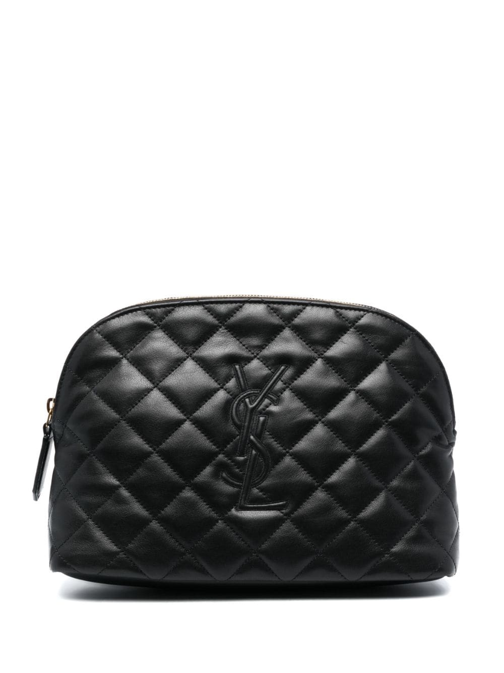 large quilted make-up bag - 1