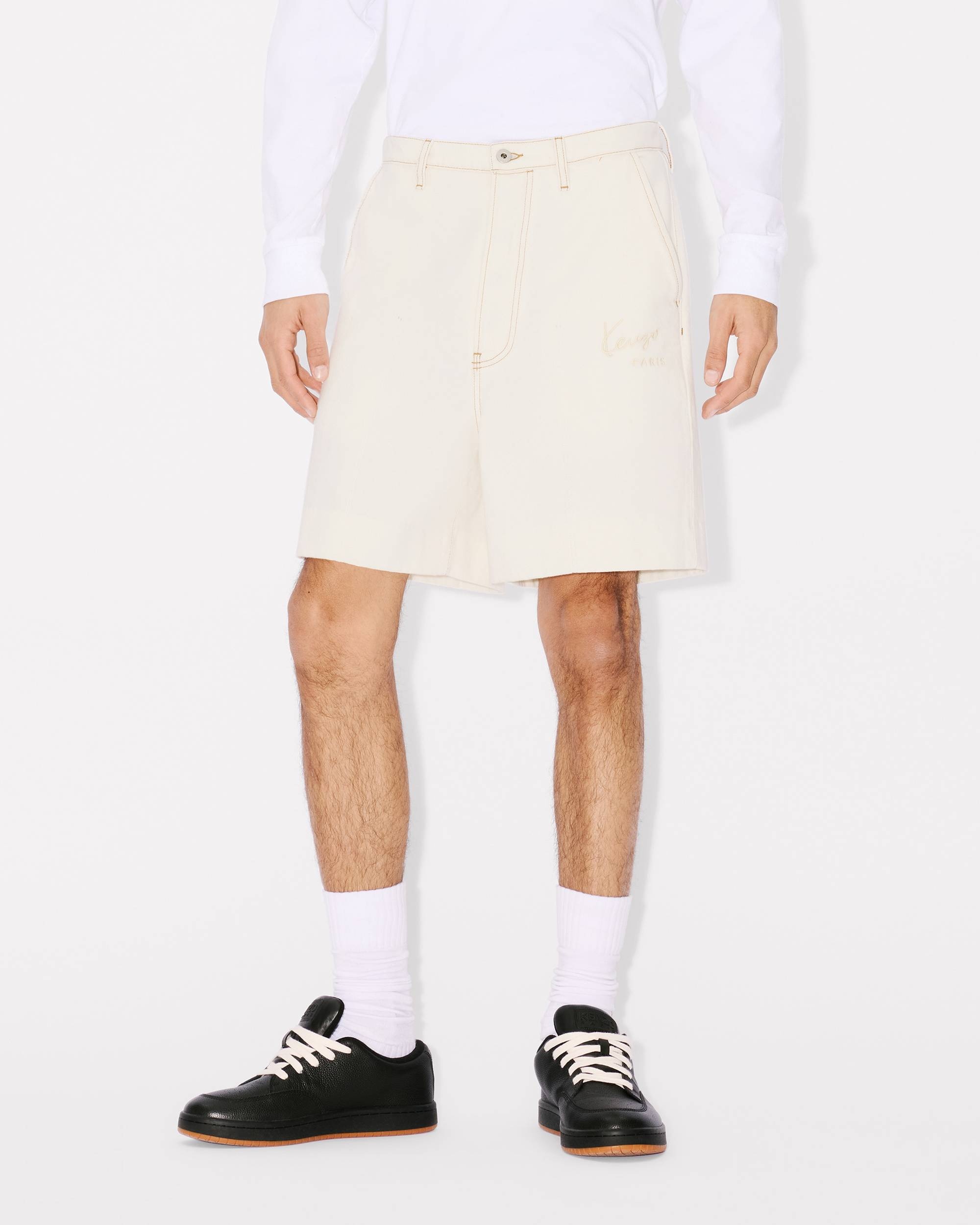 'KENZO Creations' relaxed straight short - 3
