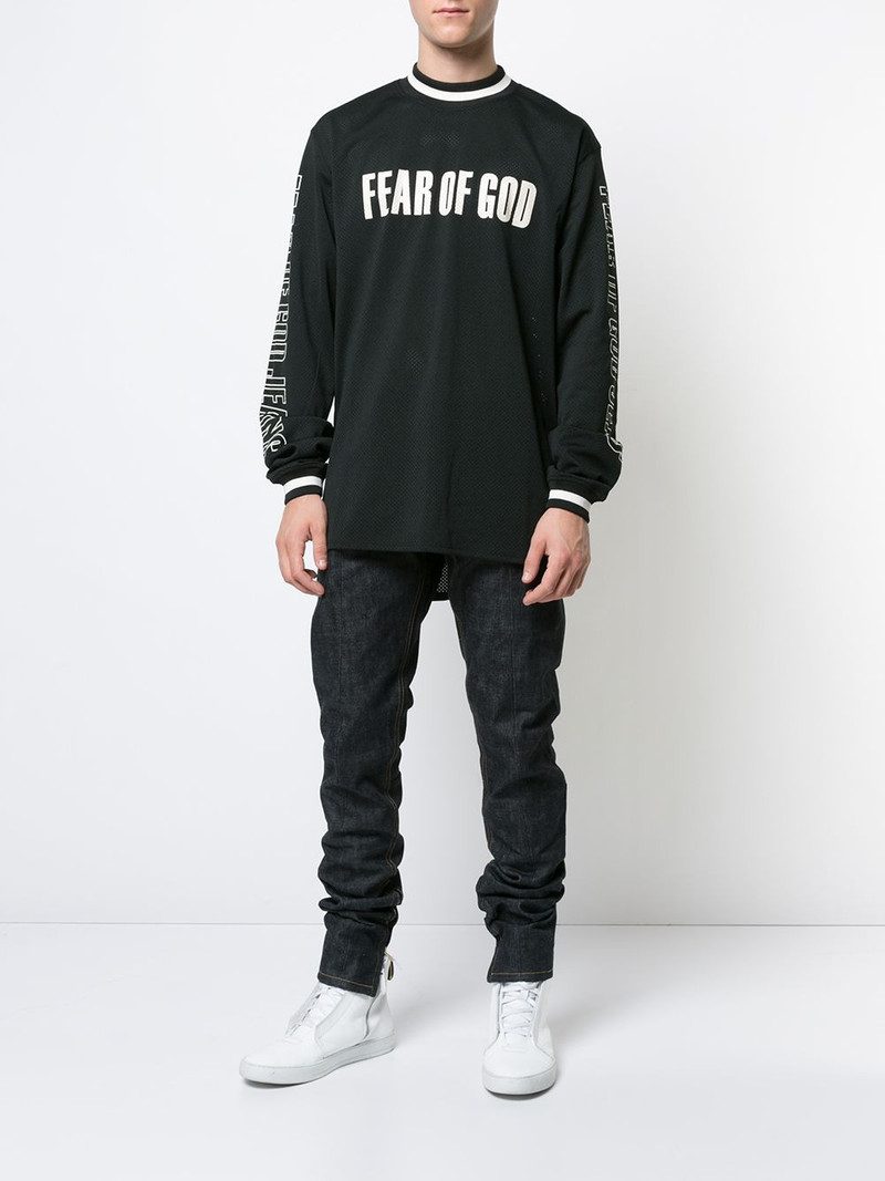Fear of God zipped cuff jeans outlook