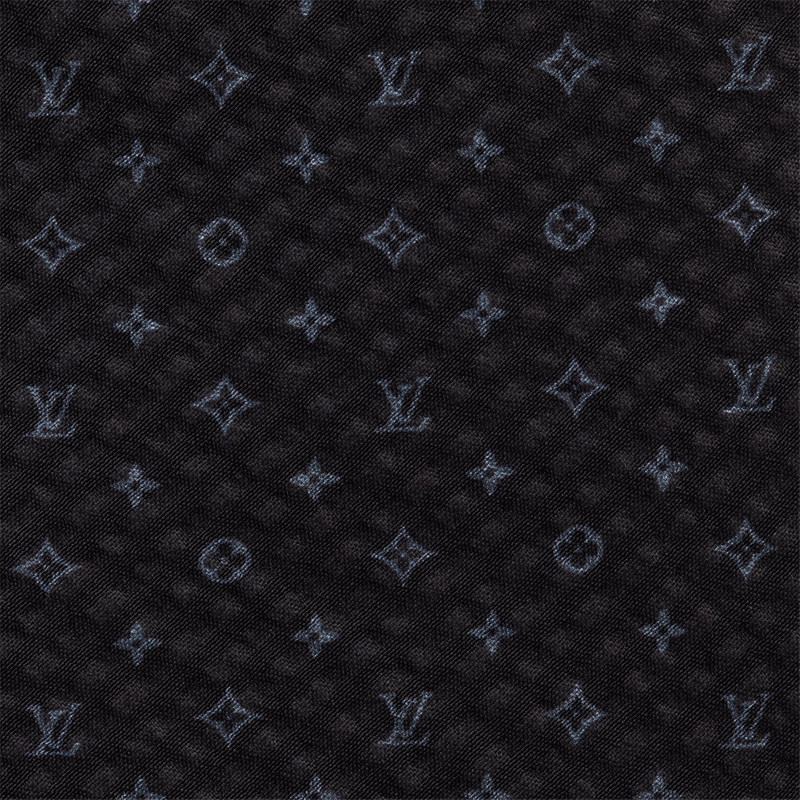 Monogram Relief Tie 3