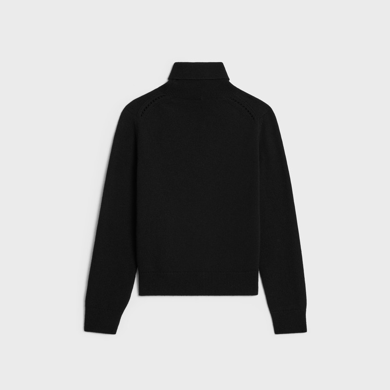CELINE turtleneck sweater in Scottish cashmere outlook