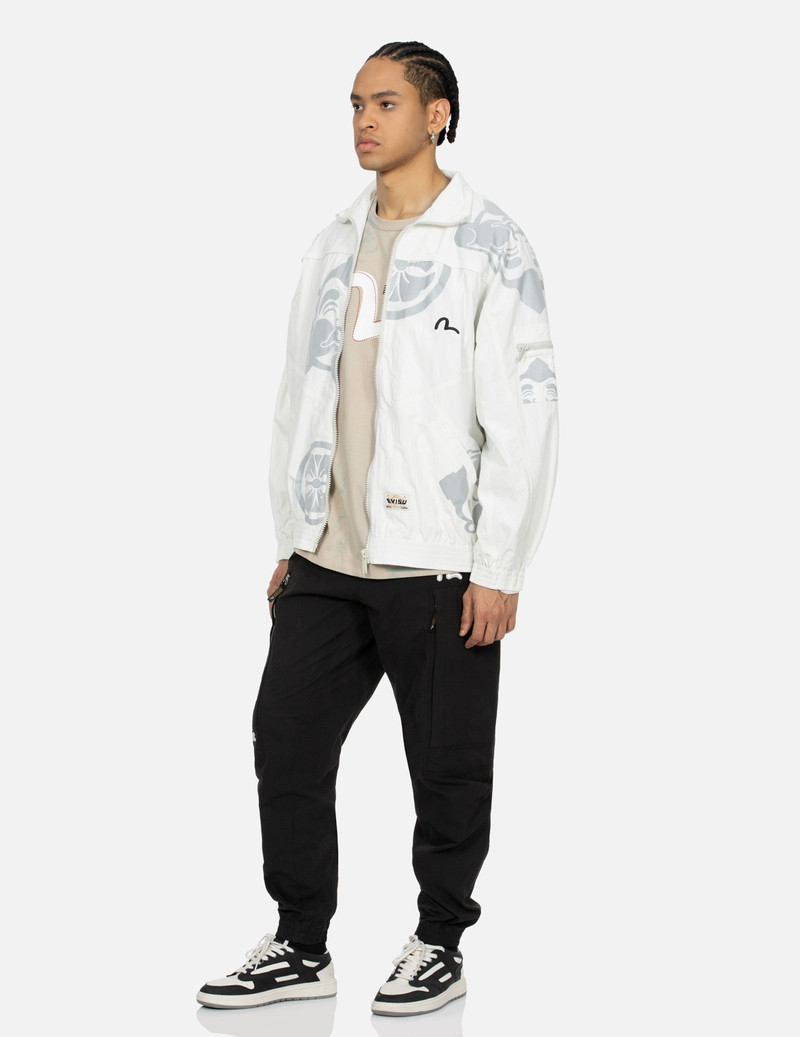 MULTI GODHEAD AND KAMON REFLECTIVE  PRINT LOOSE FIT WINDBREAKER 3
