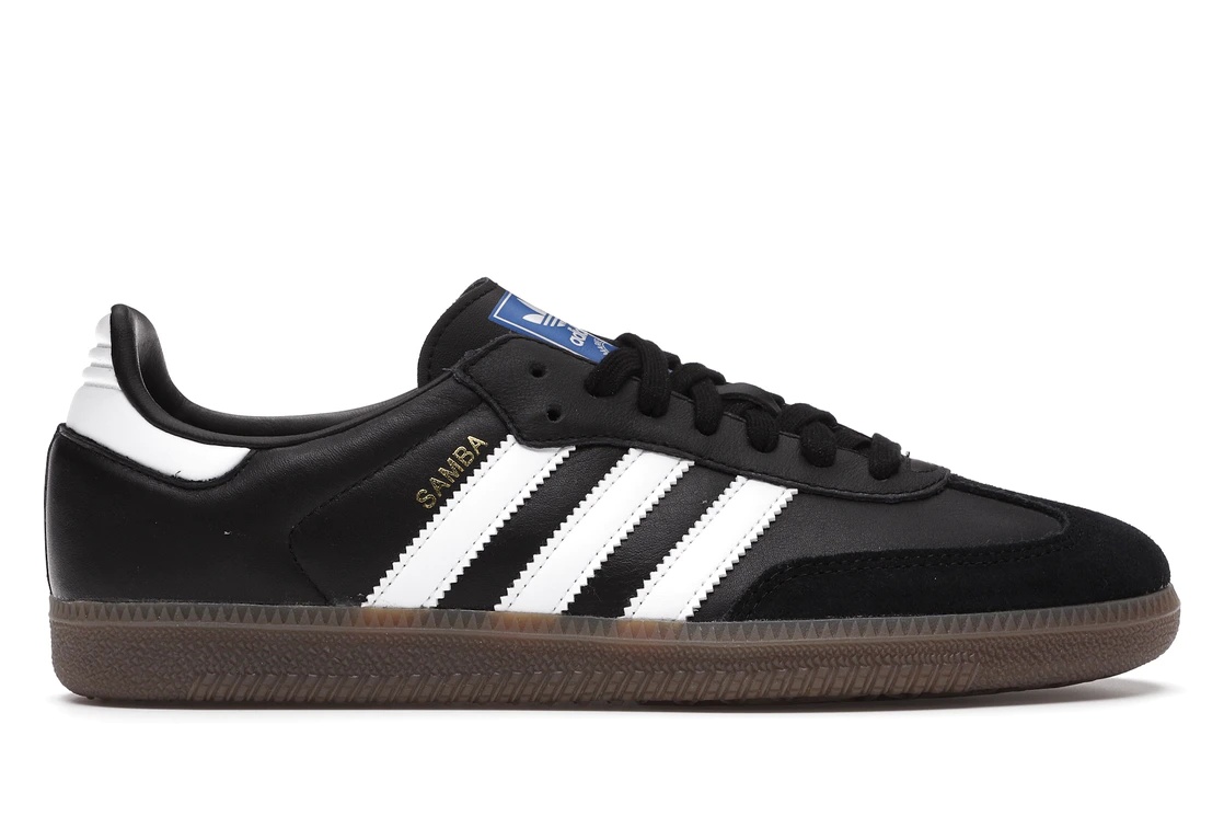 adidas Samba OG Black White Gum - 1