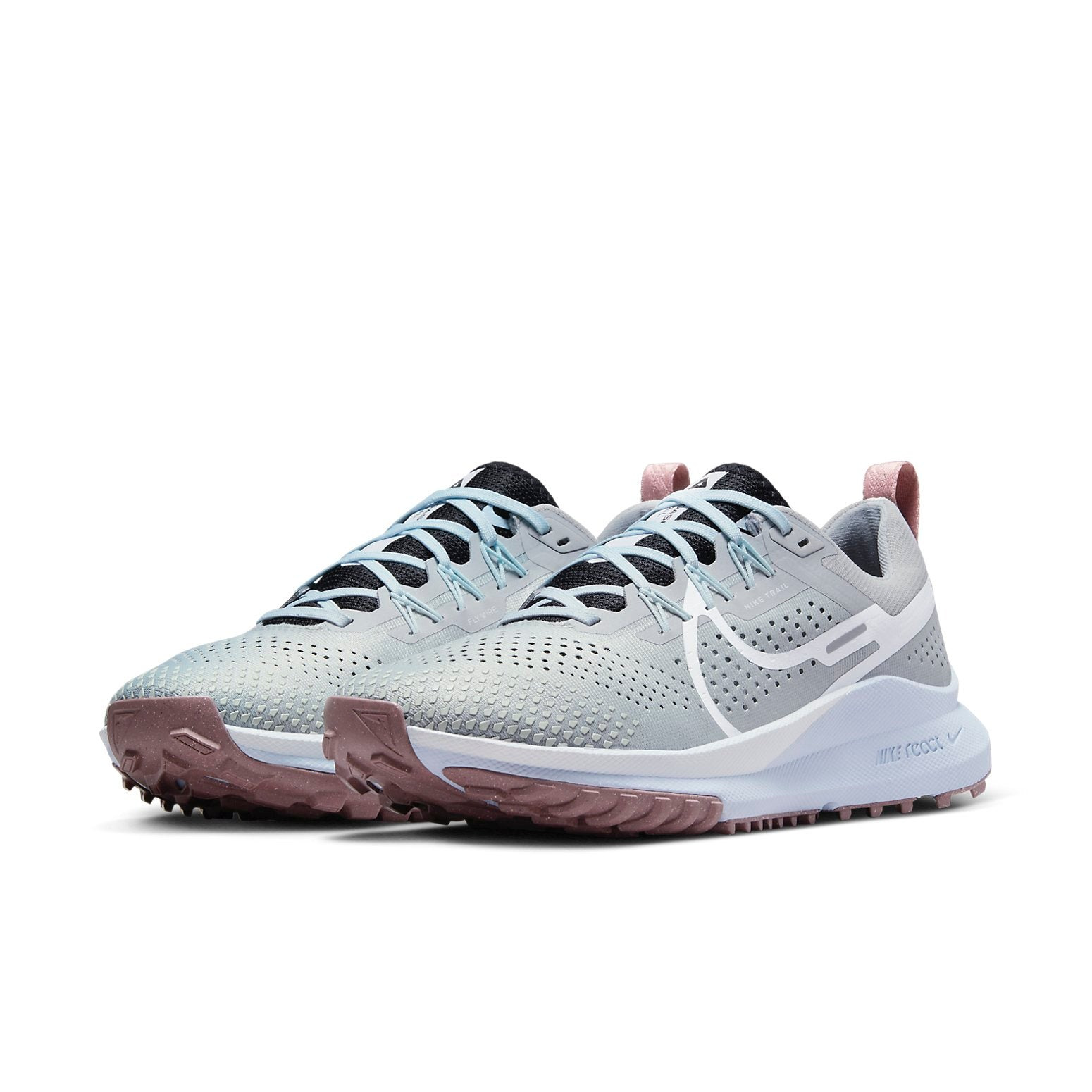 (WMNS) Nike React Pegasus Trail 4 'Light Smoke Smokey Mauve' DJ6159-005 - 3
