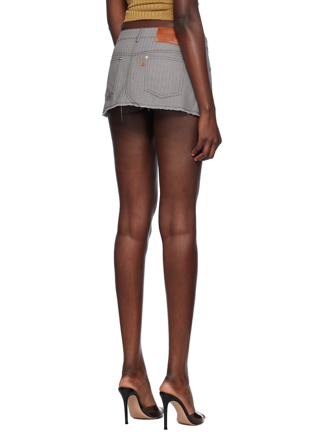 Black & White Miss Miniskirt - 3