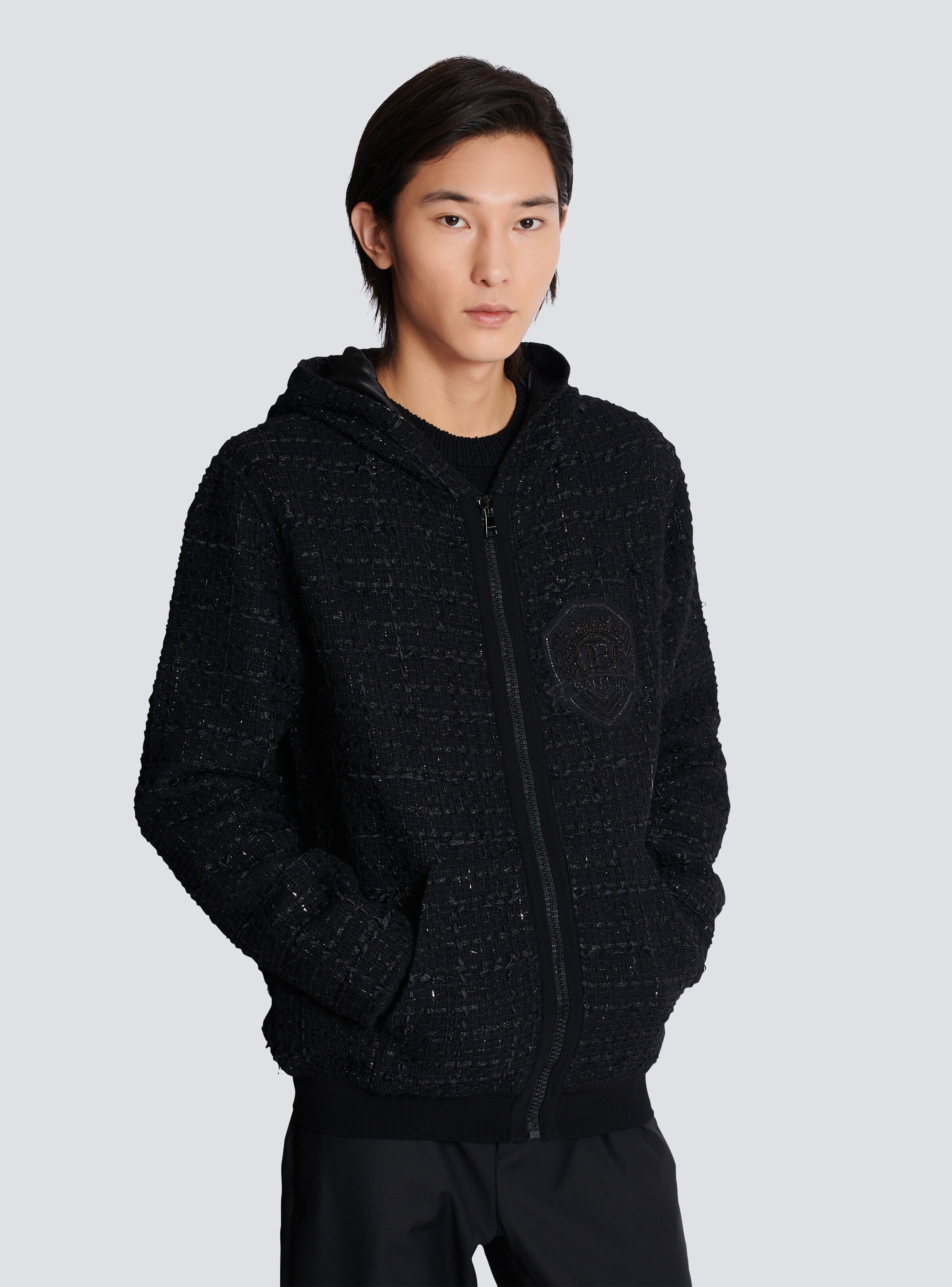 Tweed hooded jacket - 6