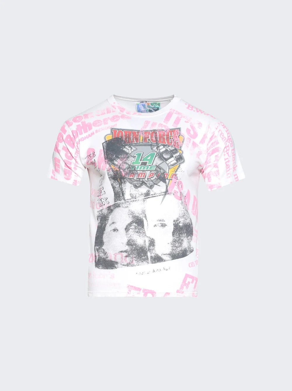 Eradica All Over Print Tee White - 1
