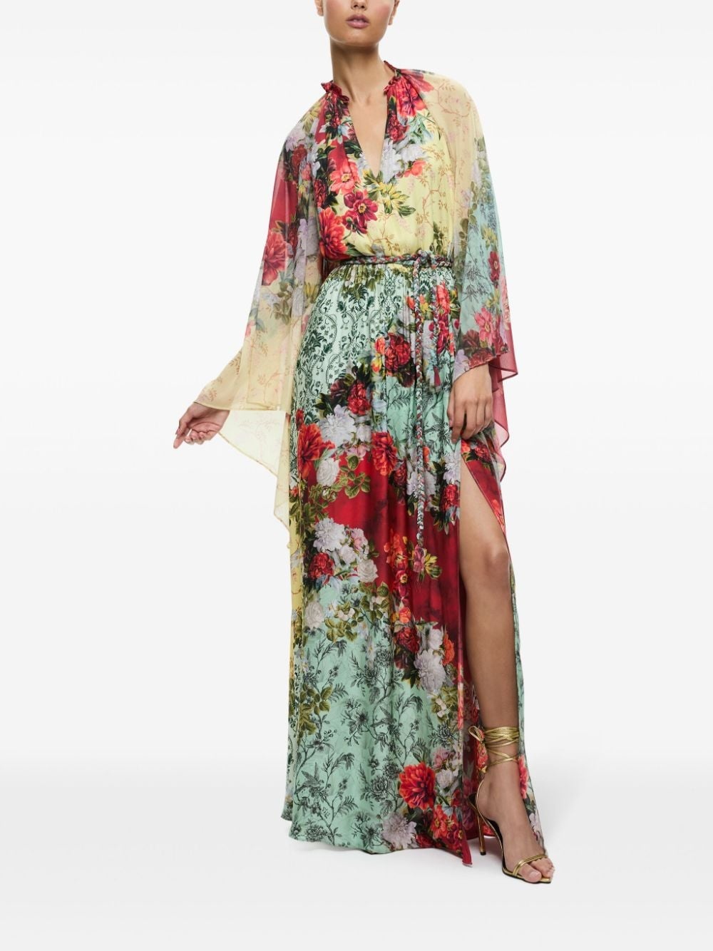 Malinda floral-print maxi dress - 2