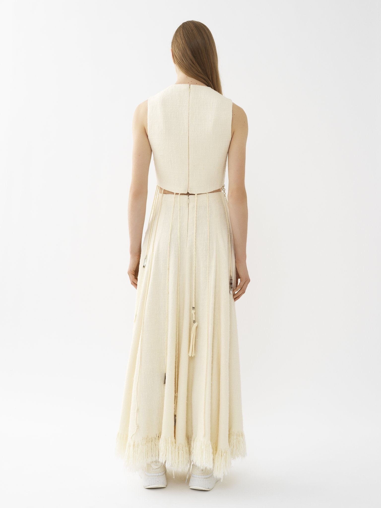 FLARED MAXI SKIRT - 3