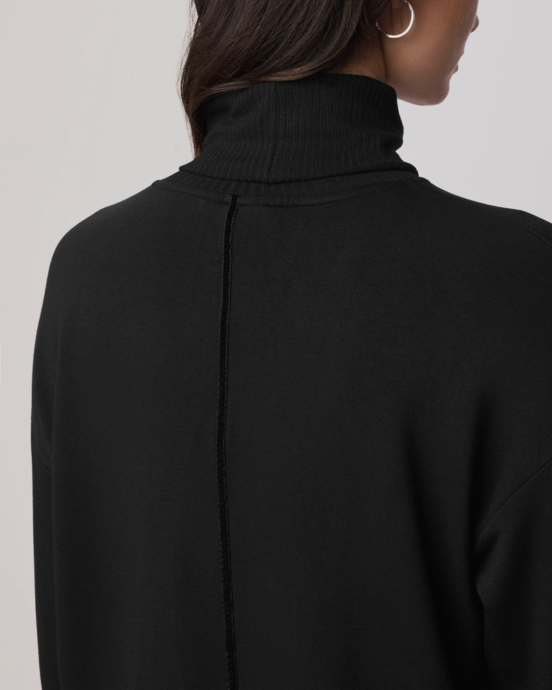 Splendid Supersoft Trim Cowl Neck Sweater Using LENZING™ECOVERO™ Fibers outlook