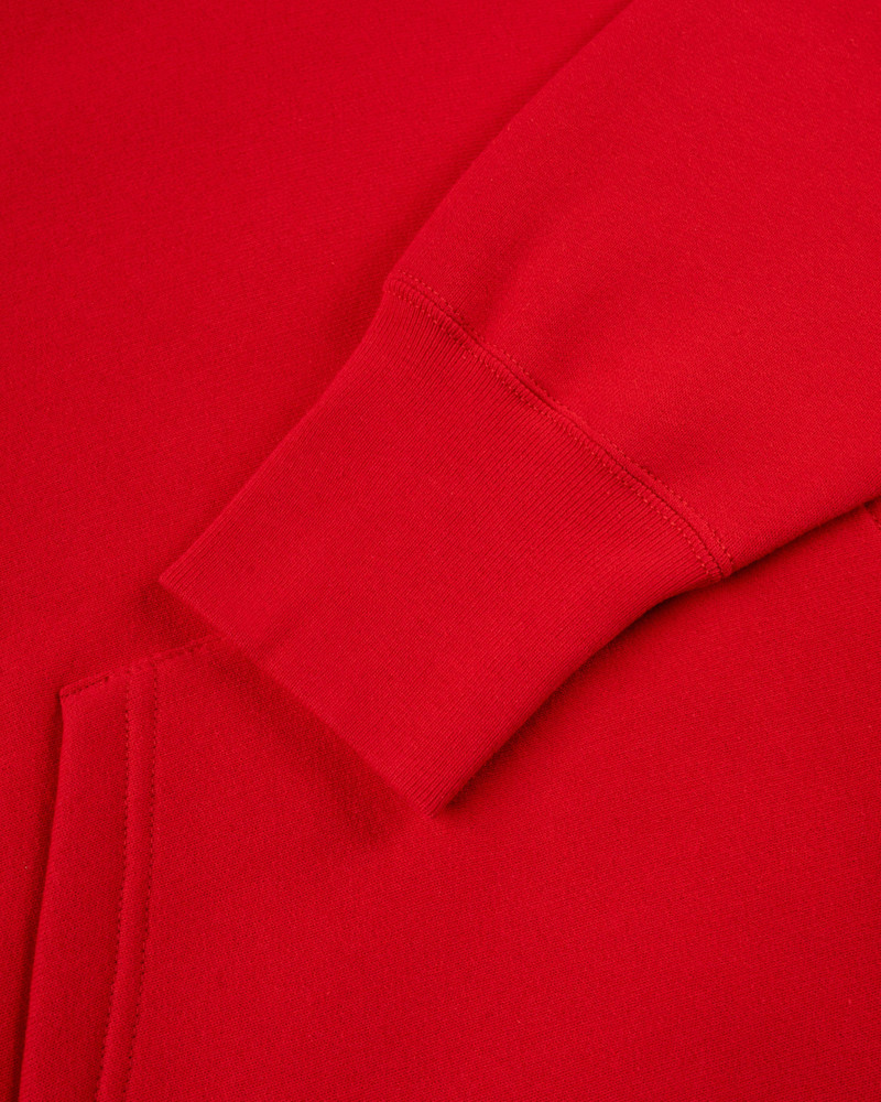 J. PRESS MADE-IN-USA RED HEAVYWEIGHT HOODIE outlook