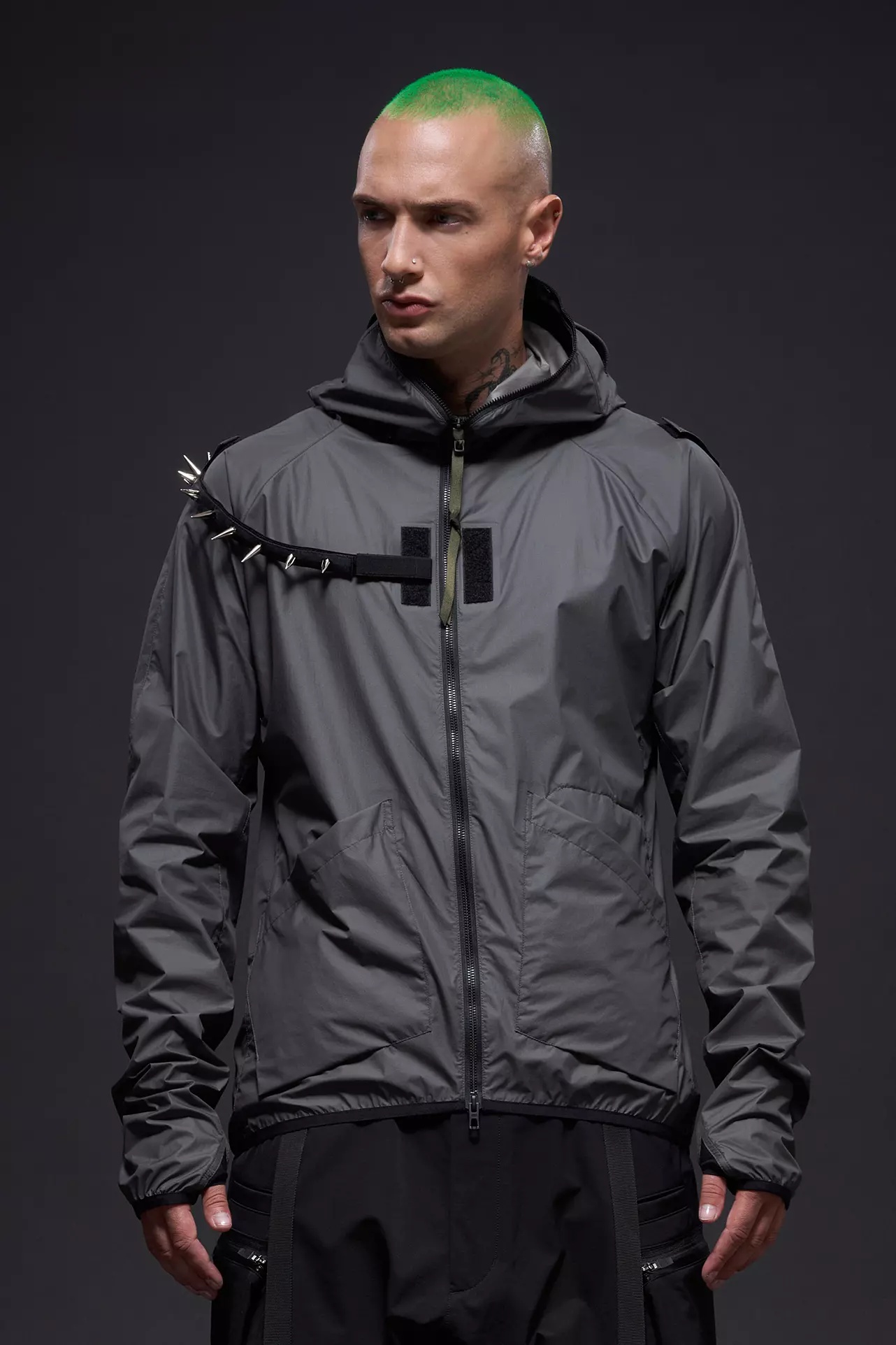 J118-WS Packable Windstopper® Jacket Gray - 30