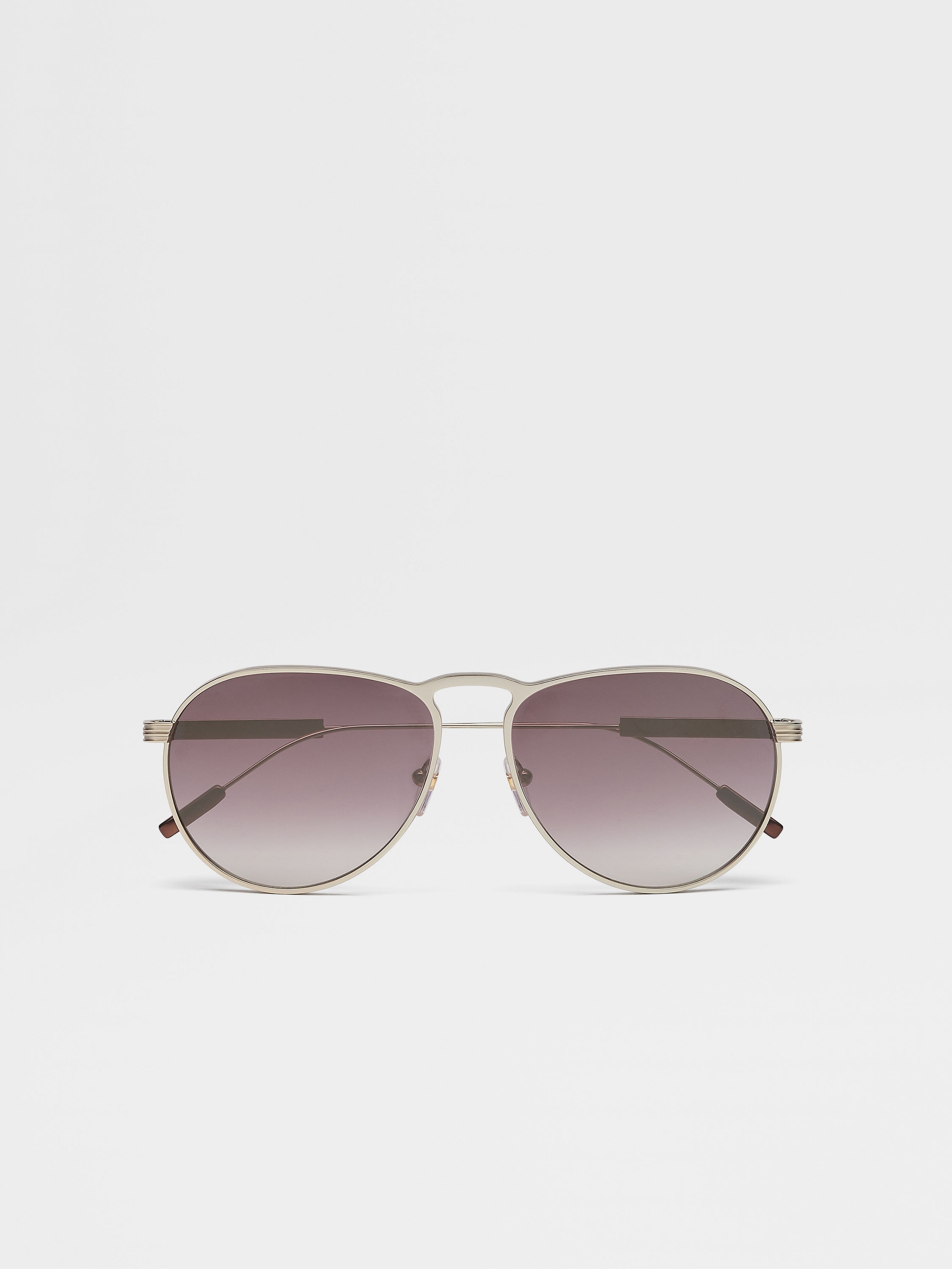 PALE GOLD METAL SUNGLASSES - 1