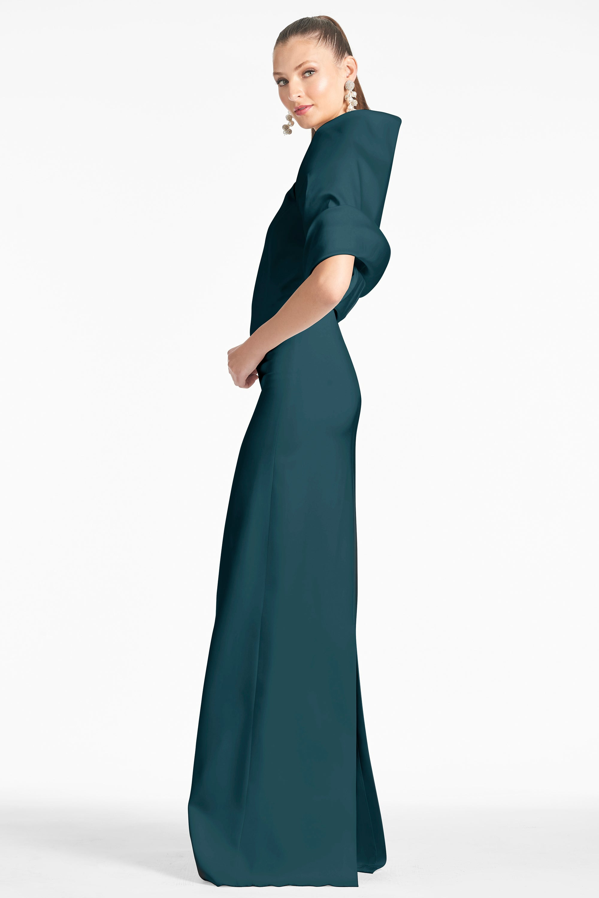 The Hug Shawl - Forest Green - 4