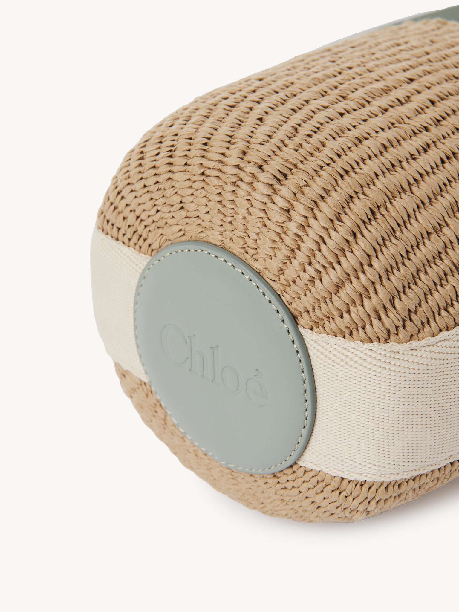 SMALL WOODY BASKET IN NATURAL FIBERS - 6