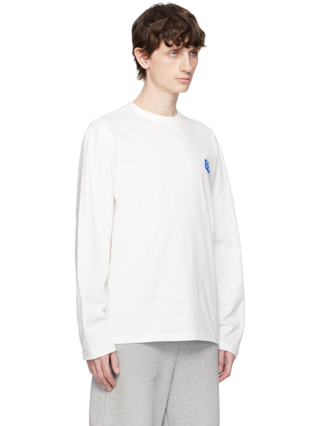 White Sig; TRS Tag 01 LS T-shirt - 2