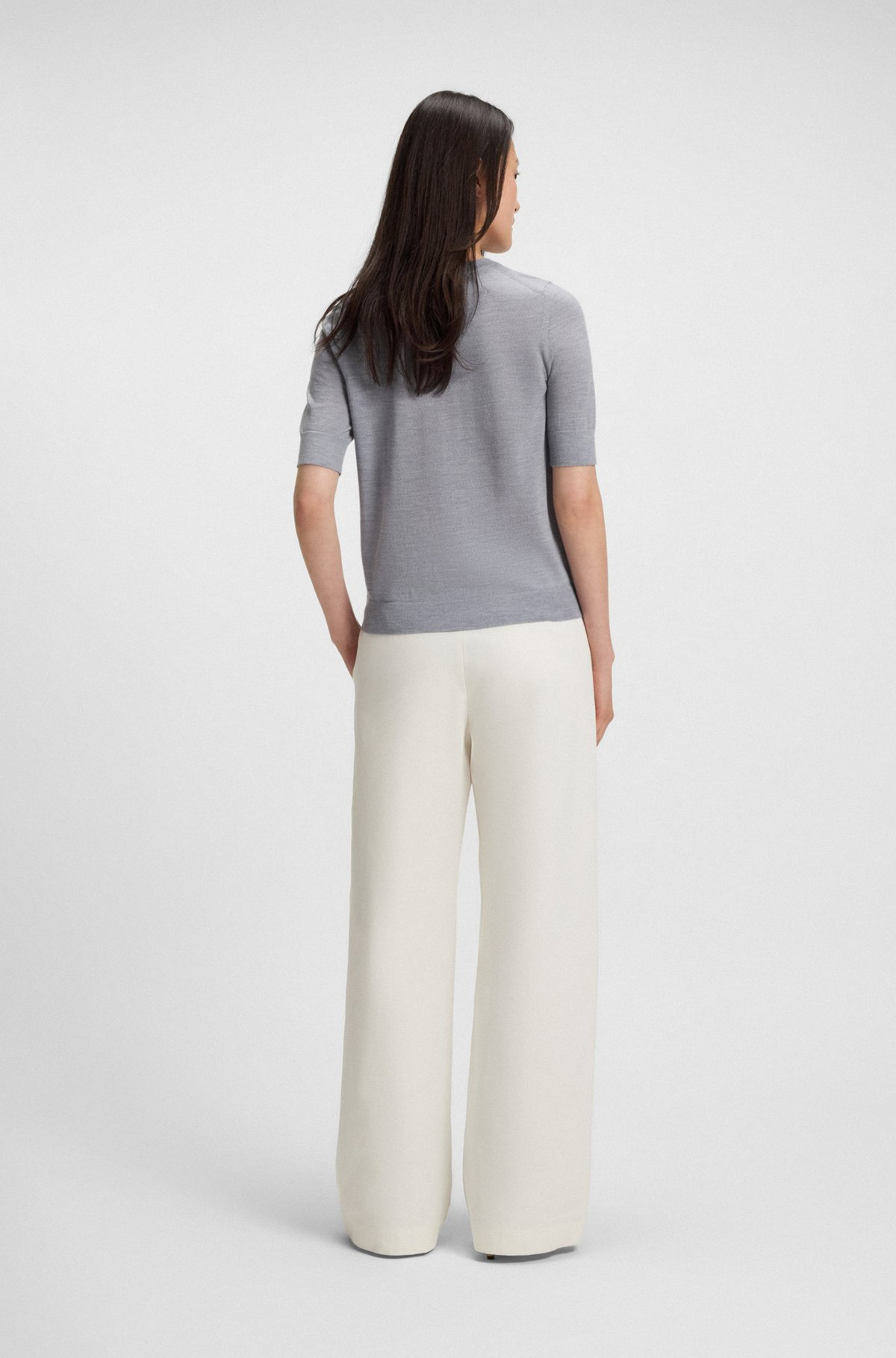 KNIT SWEATER IN WOOL - 4