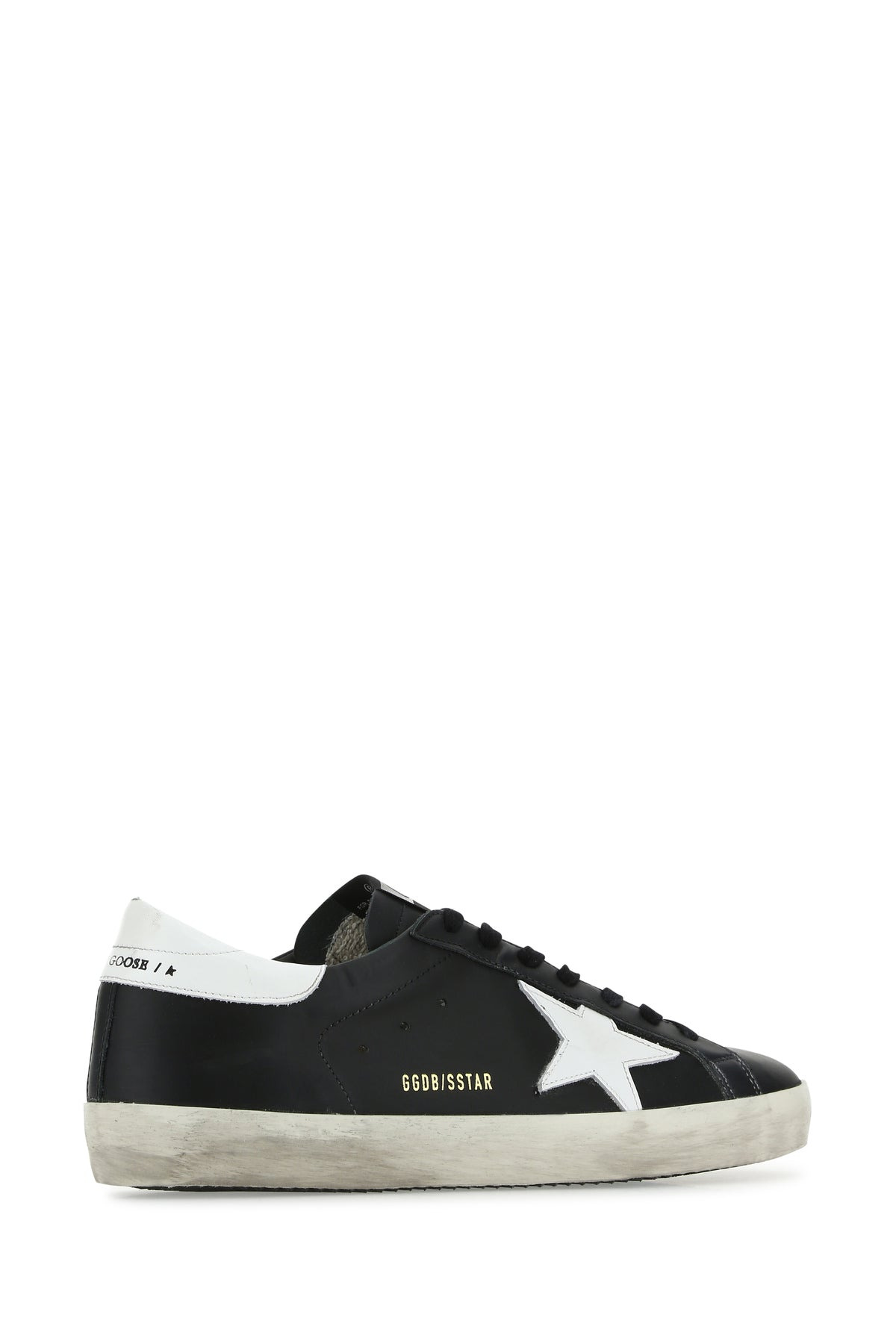 Black leather Super Star Classic sneakers - 3